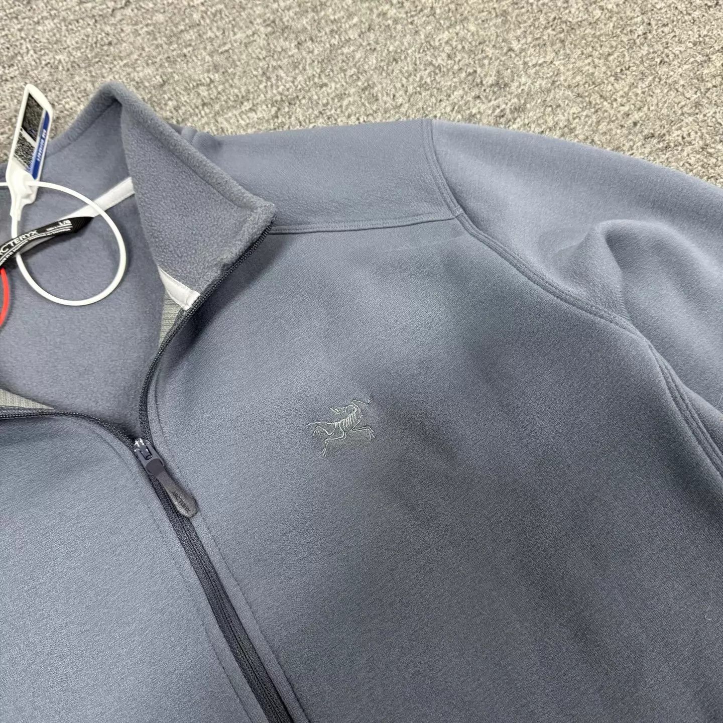 Arc'teryx Arcteryx Kyanite Gray Fleece Jacket L Near MINT Size US L / EU 52-54 / 3 - 5 Thumbnail
