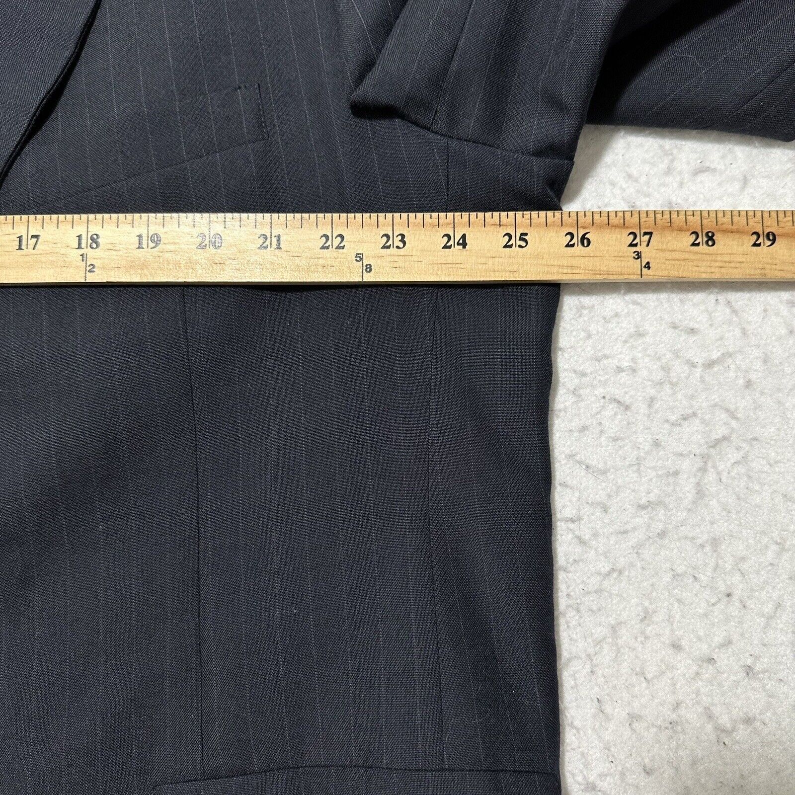 Other Vintage Kuppenheimer 50R Blue Pinstripe Suit Jacket Blazer Size 50R - 10 Thumbnail