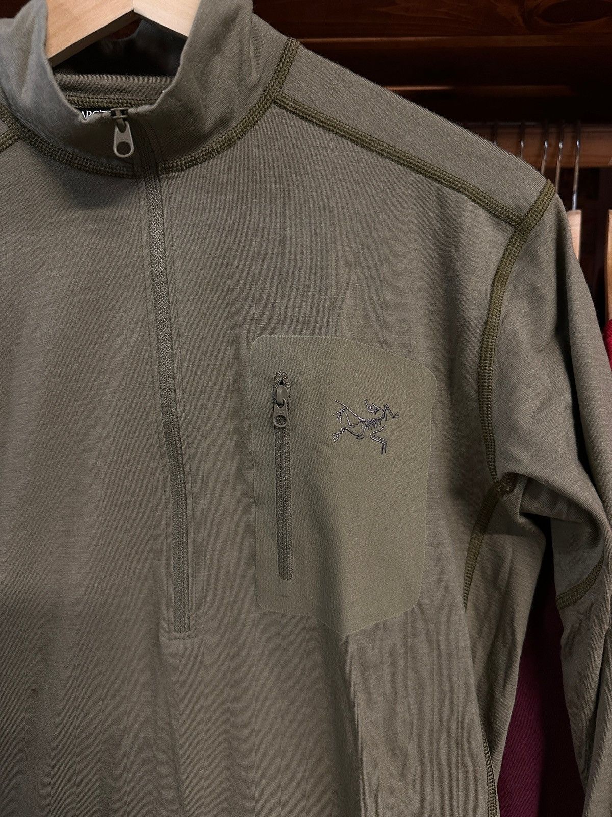 Arc'teryx Arc'teryx LEAF Cold WX Zip Neck AR (Wool) Size XS Size US XS / EU 42 / 0 - 2 Thumbnail