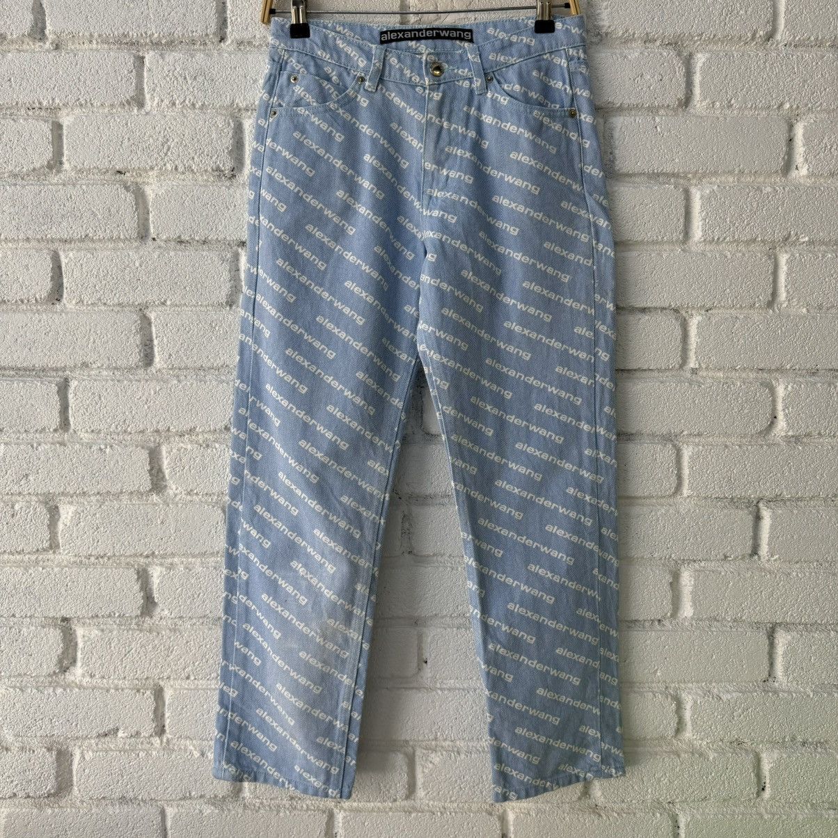 Alexander Wang Alexander Wang Printed Denim Size US 28 / EU 44 - 1 Thumbnail