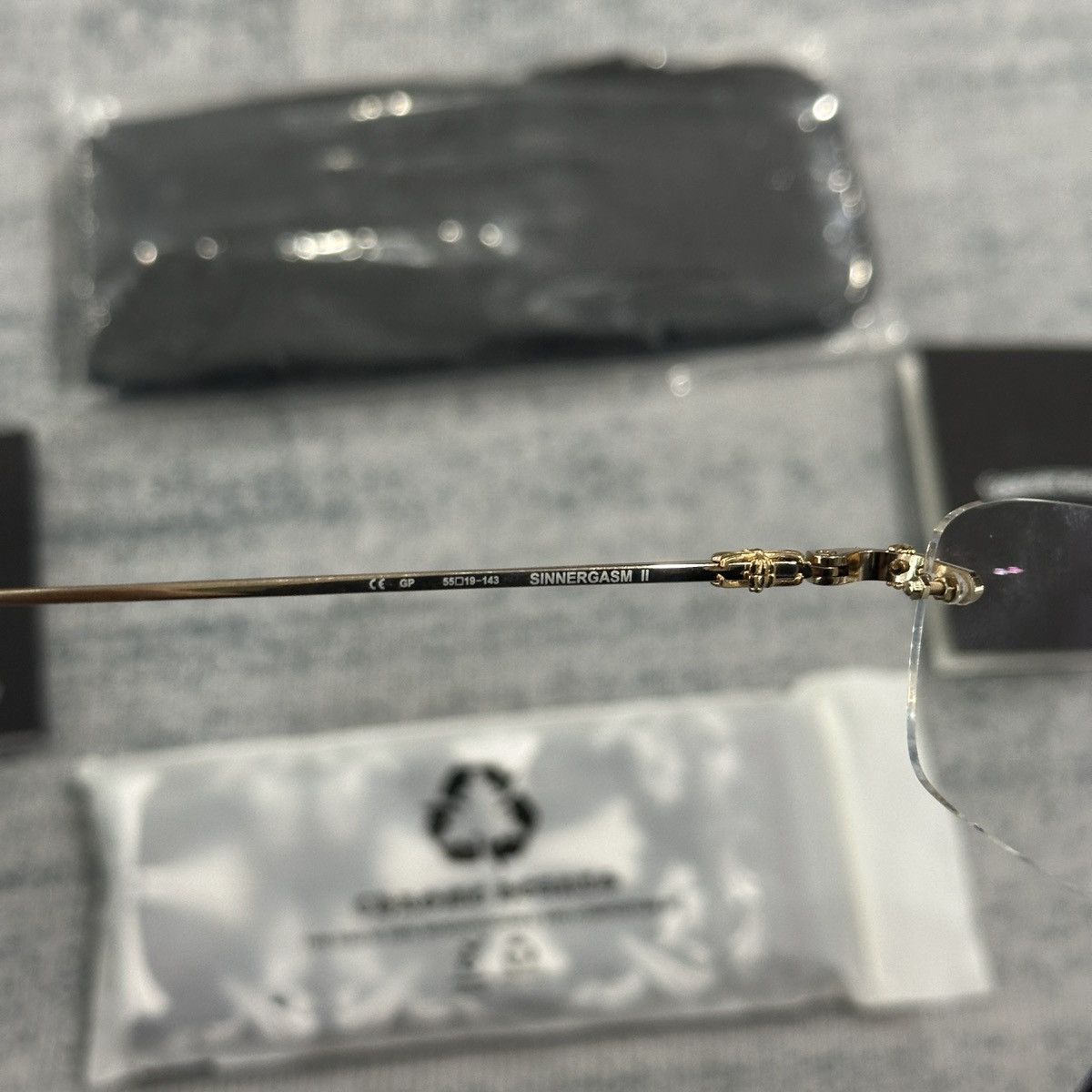 Chrome Hearts CHROME HEARTS SINNERGASM EYEGLASSES Size ONE SIZE - 8 Thumbnail