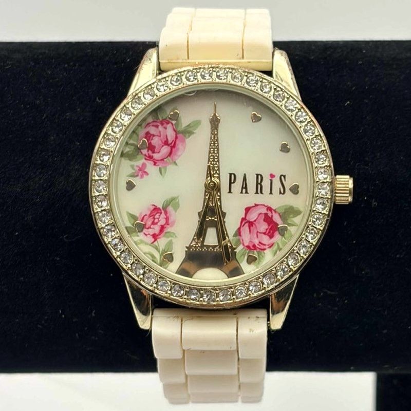 Other White Floral Paris Watch Size ONE SIZE - 1 Thumbnail