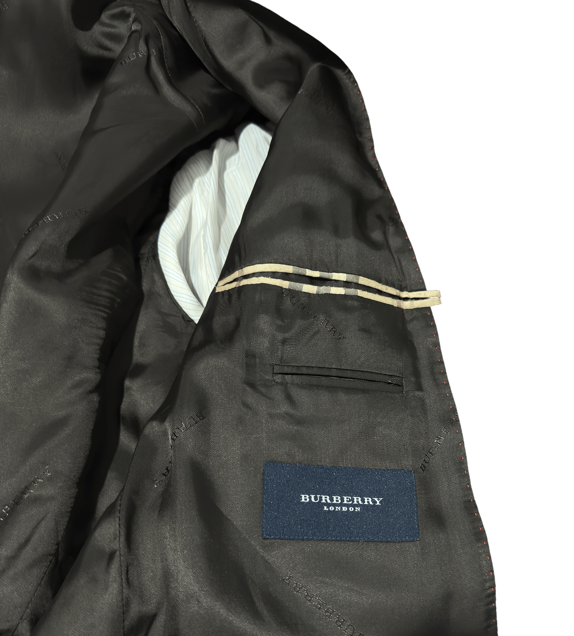 Burberry Brown wool blazer Size 52R - 5 Thumbnail