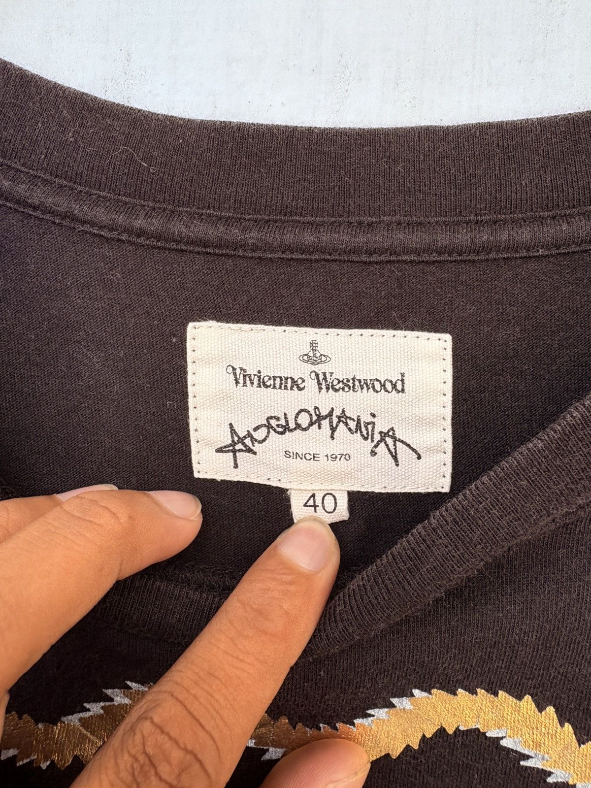 Vivienne Westwood Vievinne Westwood Anglomania 1970 T-Shirt Size US L / EU 52-54 / 3 - 6 Thumbnail