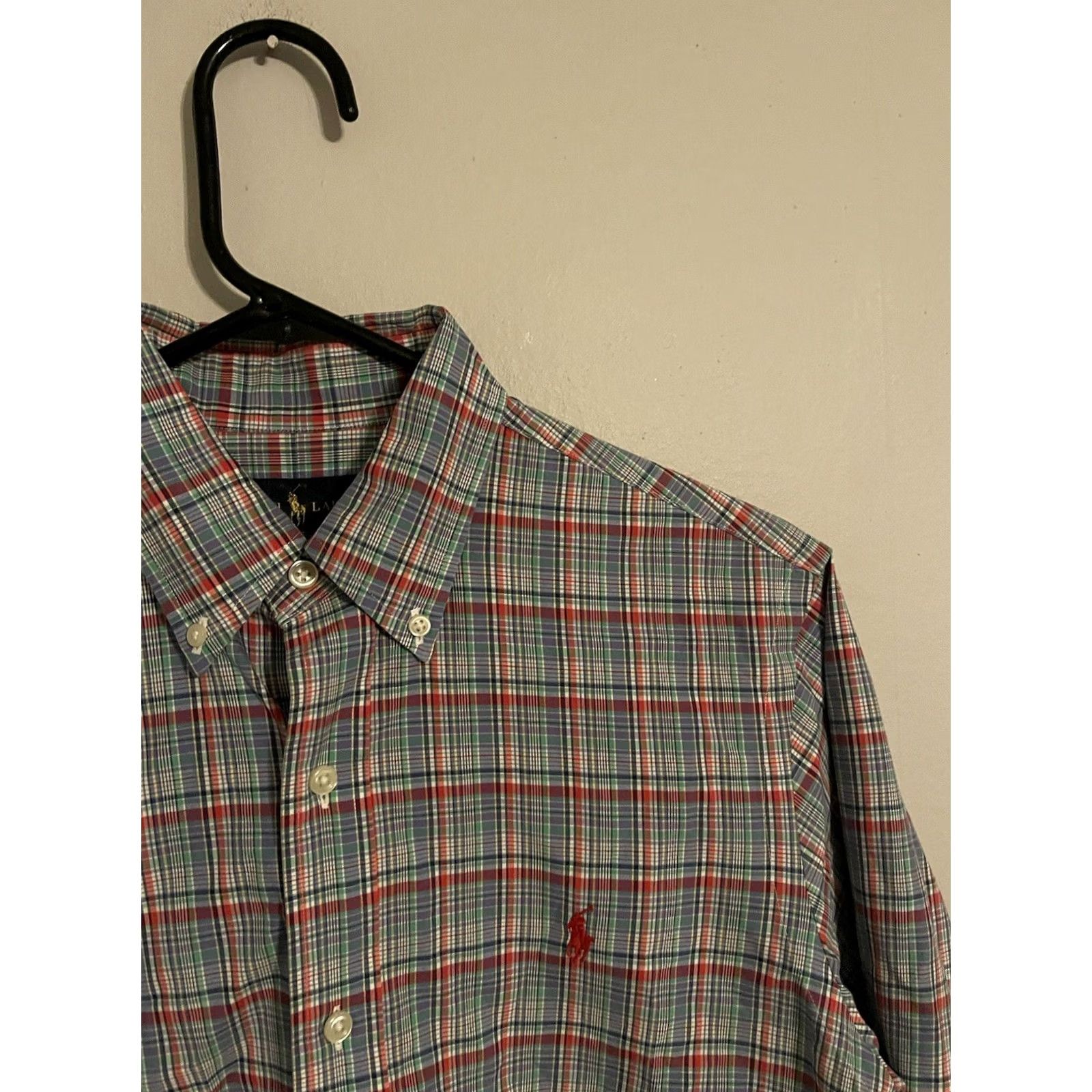 Polo Ralph Lauren Polo Ralph Lauren Men's S Multicolor Plaid Button Up Casual Dress Shirt L/S Size US S / EU 44-46 / 1 - 2 Thumbnail