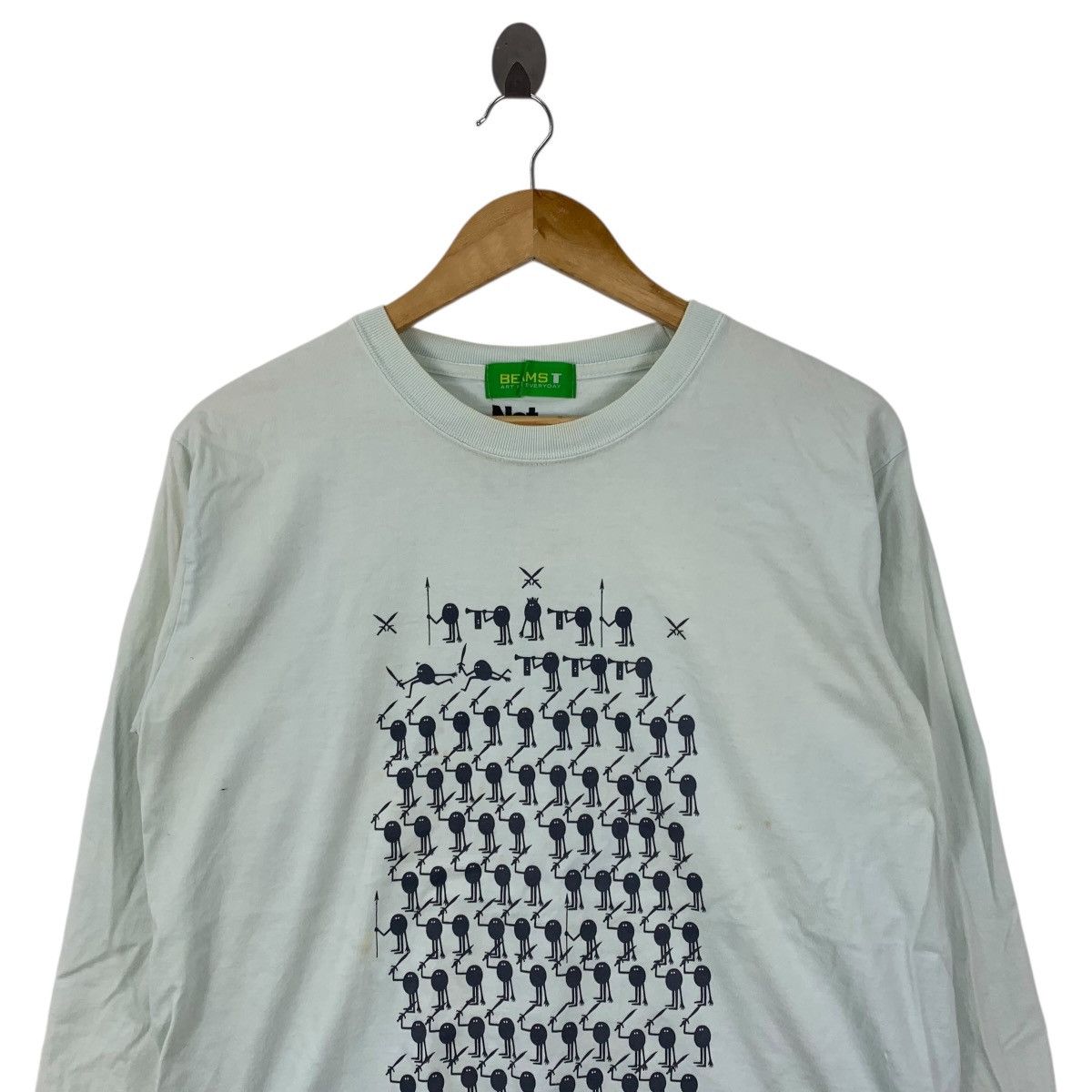 Beams Plus BEAMS Not Solid Liquid Japanese Brand Pop Art Tshirt Size US M / EU 48-50 / 2 - 2 Thumbnail
