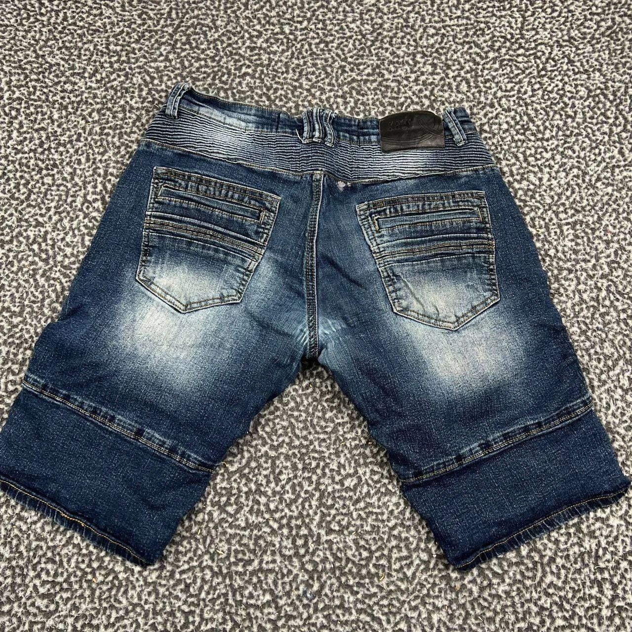 Other XRAY Jeans Mens Moto Biker Denim 32 Distressed Bleach Spots Size US 32 / EU 48 - 2 Thumbnail