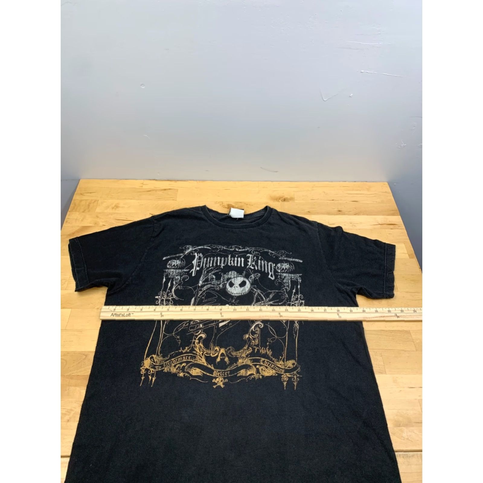 Disney Nightmare Before Christmas The Pumpkin King Shirt Womens M/L Black 11915 Size M / US 6-8 / IT 42-44 - 5 Thumbnail