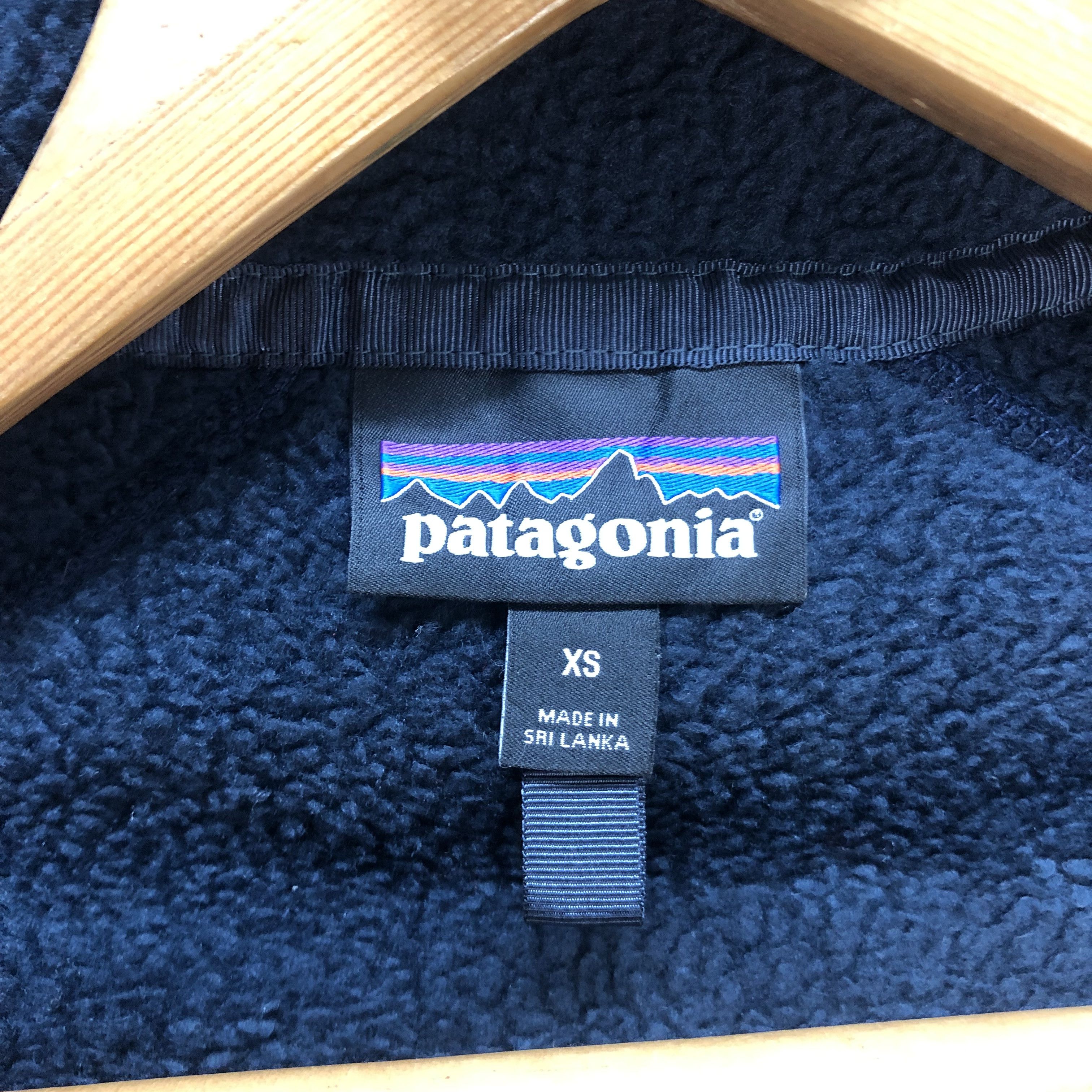 Patagonia PATAGONIA WORN WEAR DEEP PILE FLEECE JACKET #7351-132 Size US XS / EU 42 / 0 - 8 Thumbnail