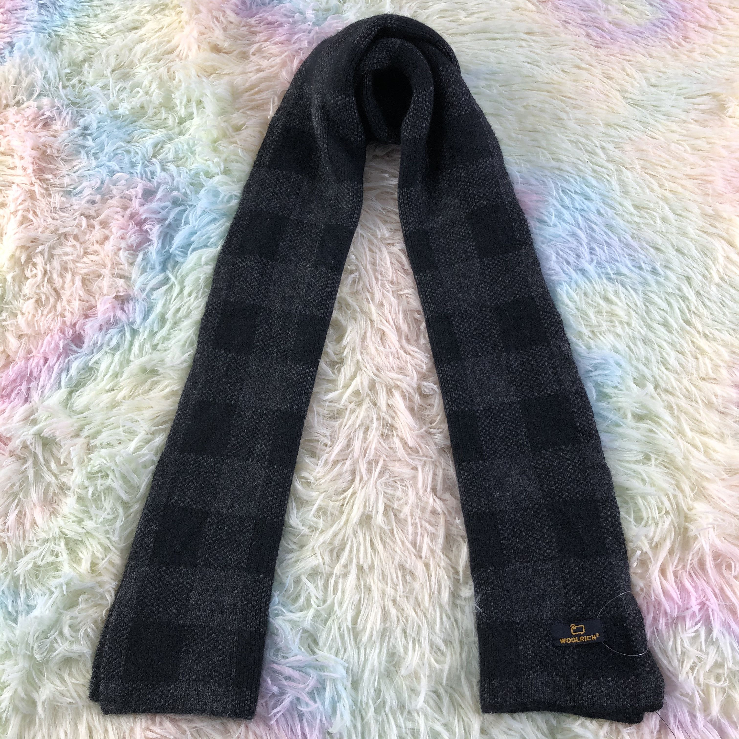 Vintage Woolrich Woolen Mills Scarf / Muffler / Neckwear - KM511 Size ONE SIZE - 1 Thumbnail