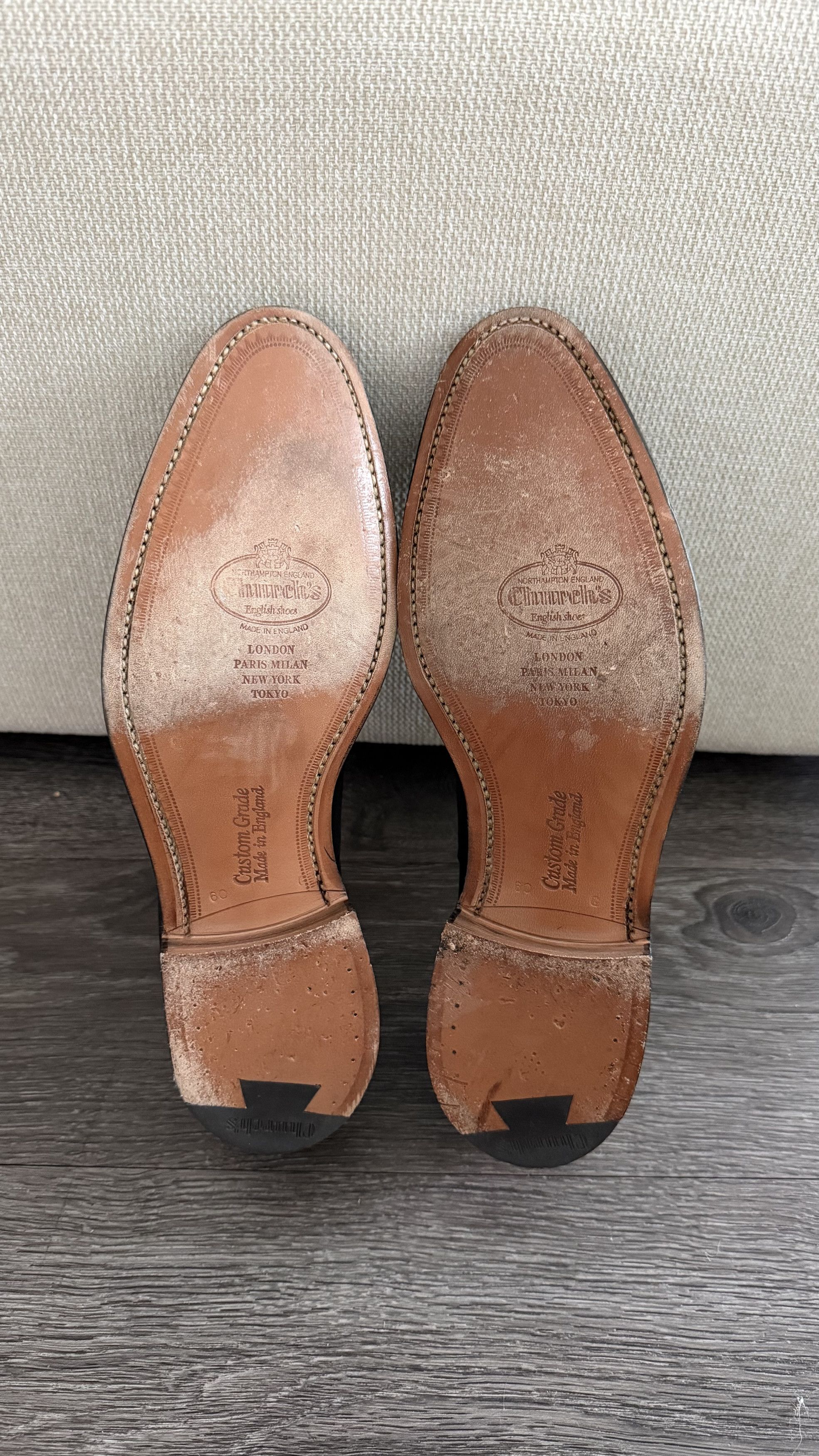 Church's Church's "Dubai" Oxford Black Shoes Size US 7 / EU 40 - 5 Thumbnail