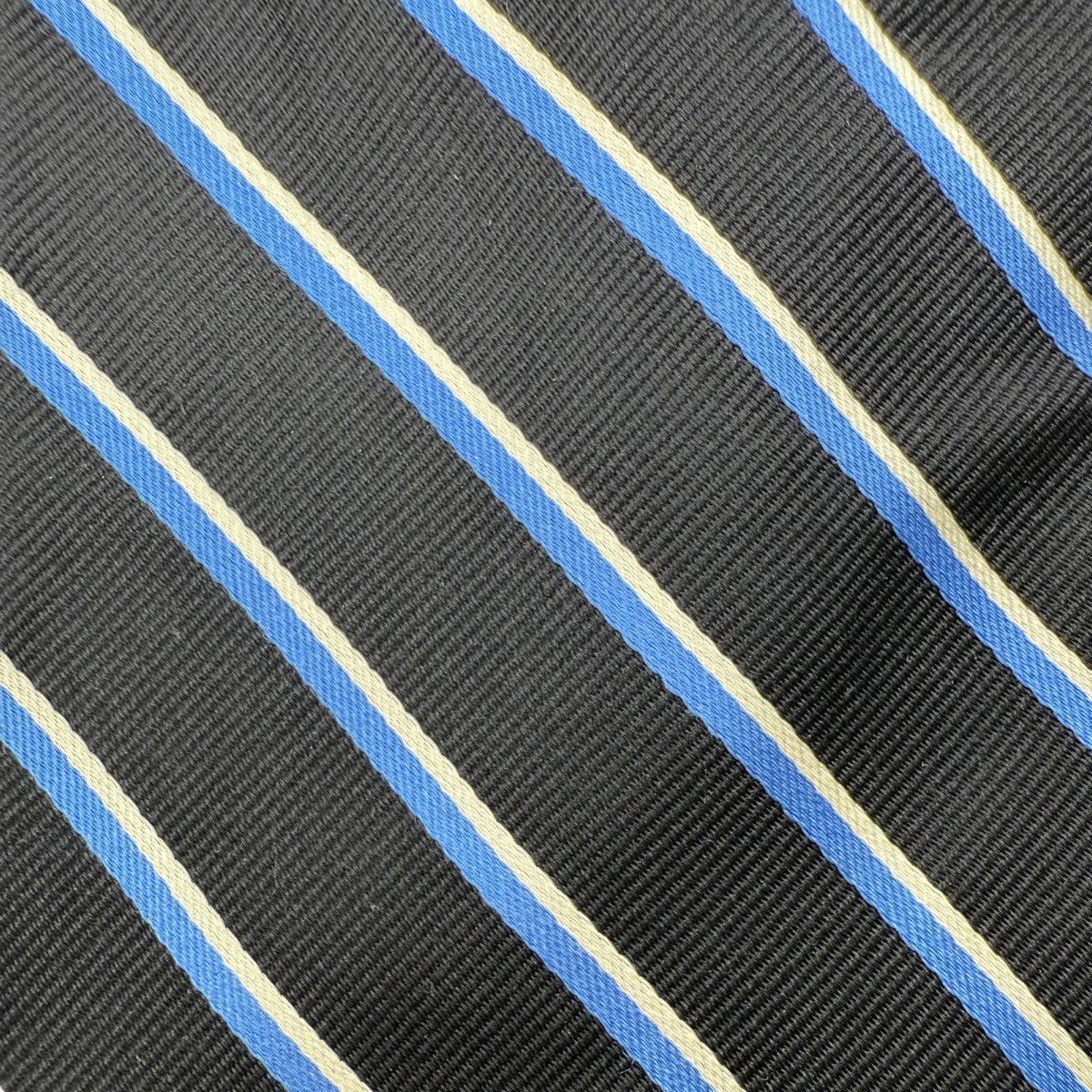 Brooks Brothers Brooks Brothers Silk Tie, Black/Blue, Made in USA, Like New Size ONE SIZE - 3 Thumbnail
