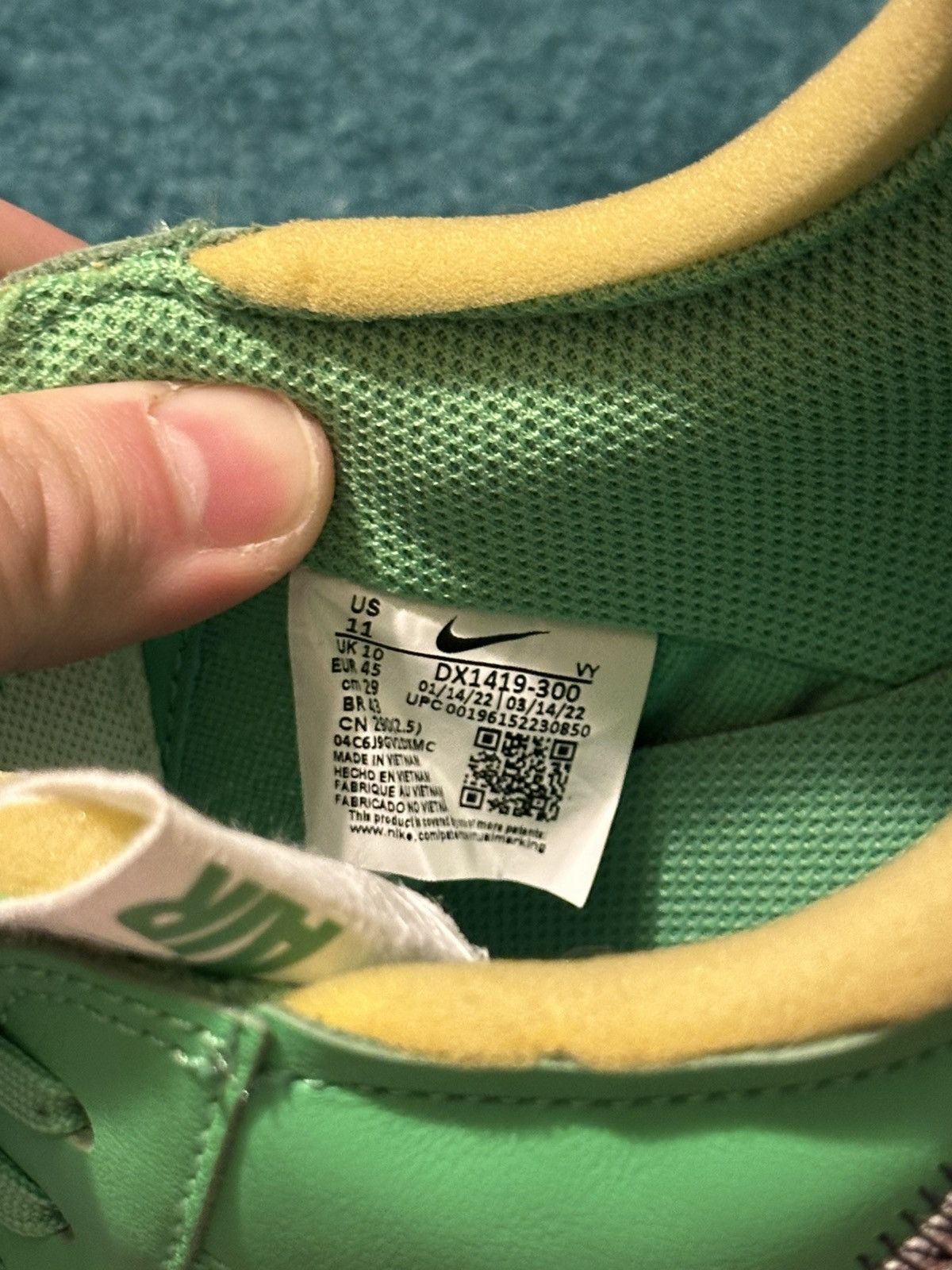 Nike × Off-White Off White x Nike Air Force 1 Low ‘Brooklyn’ Size US 11 / EU 44 - 23 Thumbnail