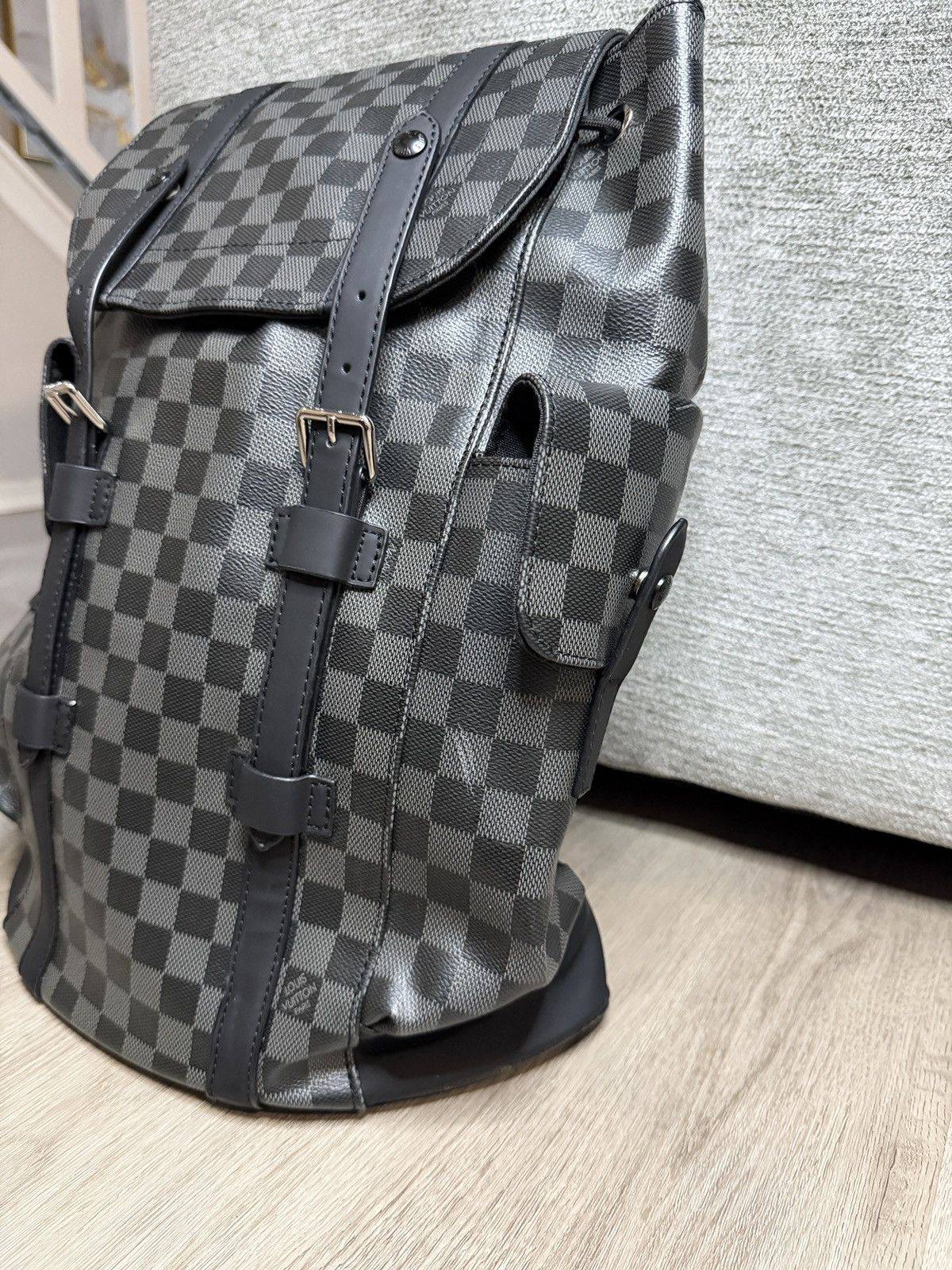 Other Checkered Fashion Backpack – (Everyday / Travel Use) Size ONE SIZE - 3 Thumbnail