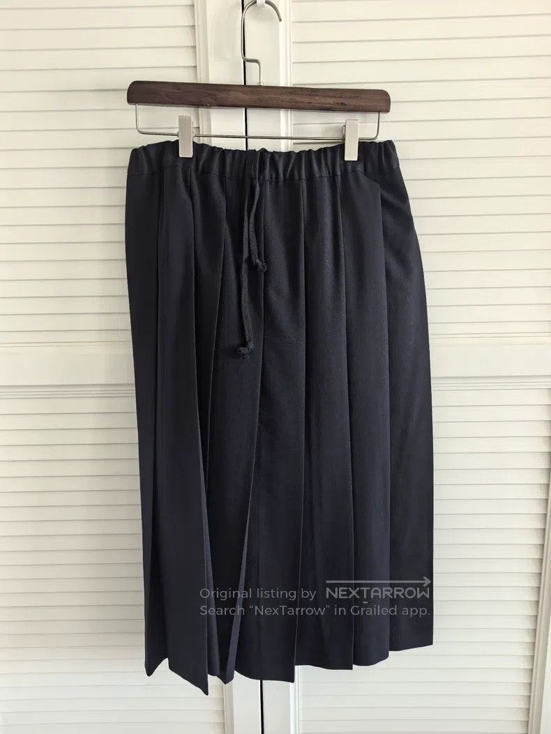 Comme des Garcons Comme Des Garcons size S Dark blue half skirt Size 23" - 1 Thumbnail