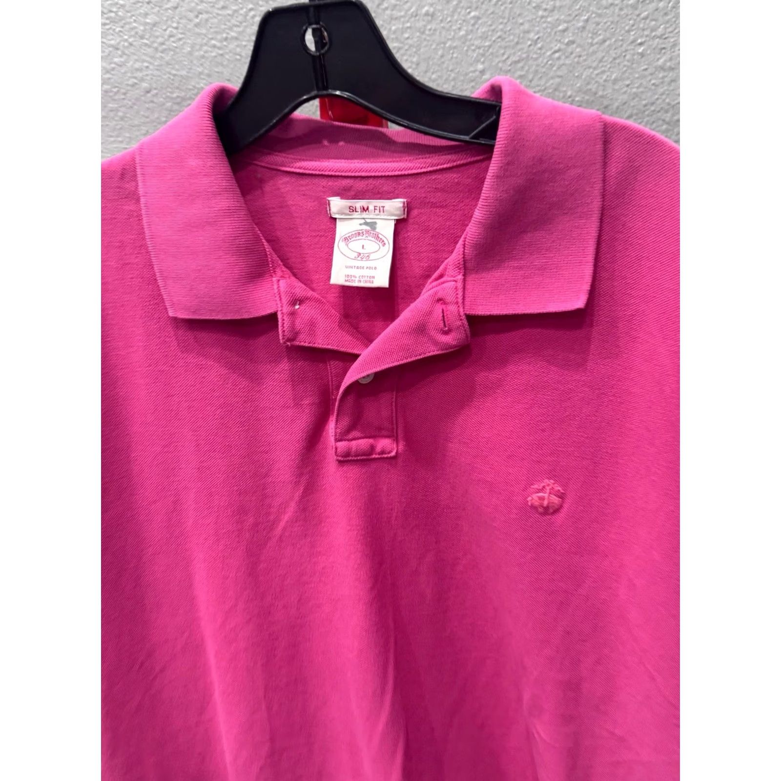 Brooks Brothers Brooks Brothers VTG Pink Washed POLO SHIRT Large L Slim Shirt Men Multicolor 1980s Slim Brooks Brothers VTG Polo Shirt Mens Size US XL / EU 56 / 4 - 4 Thumbnail