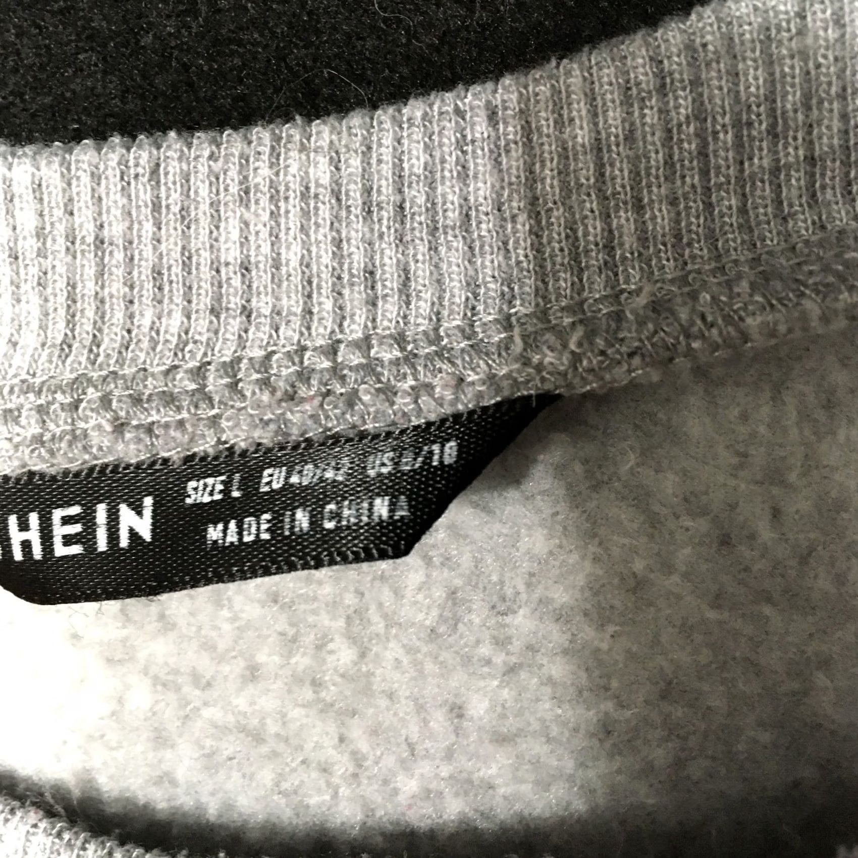 Shein Nike Sweatshirt Mens L Gray Black Long Sleeve Stretch Shirt/Top Size US L / EU 52-54 / 3 - 3 Thumbnail