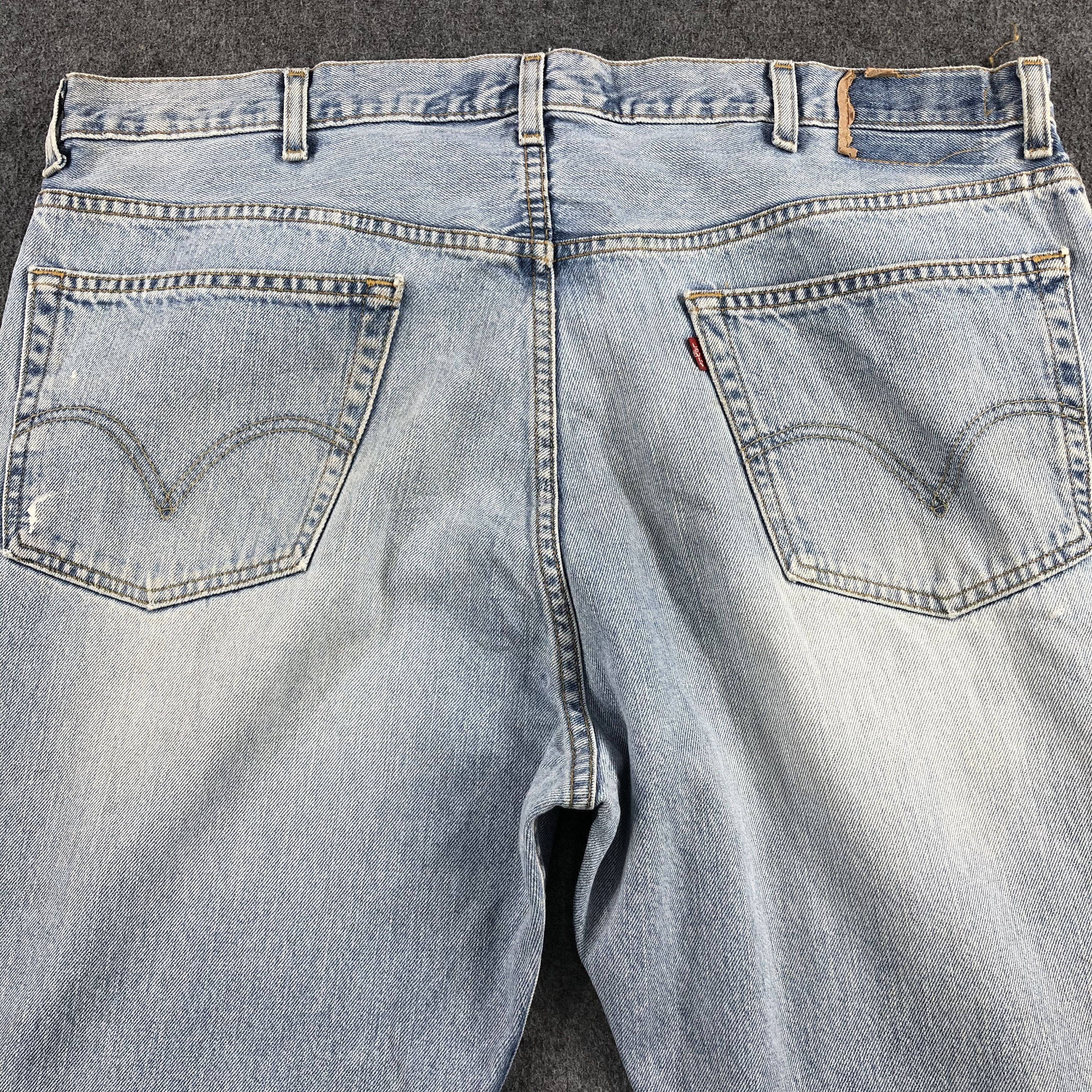 Levi's Vintage Light Wash Levis 505 Jeans-J1688 Size US 42 / EU 58 - 4 Thumbnail