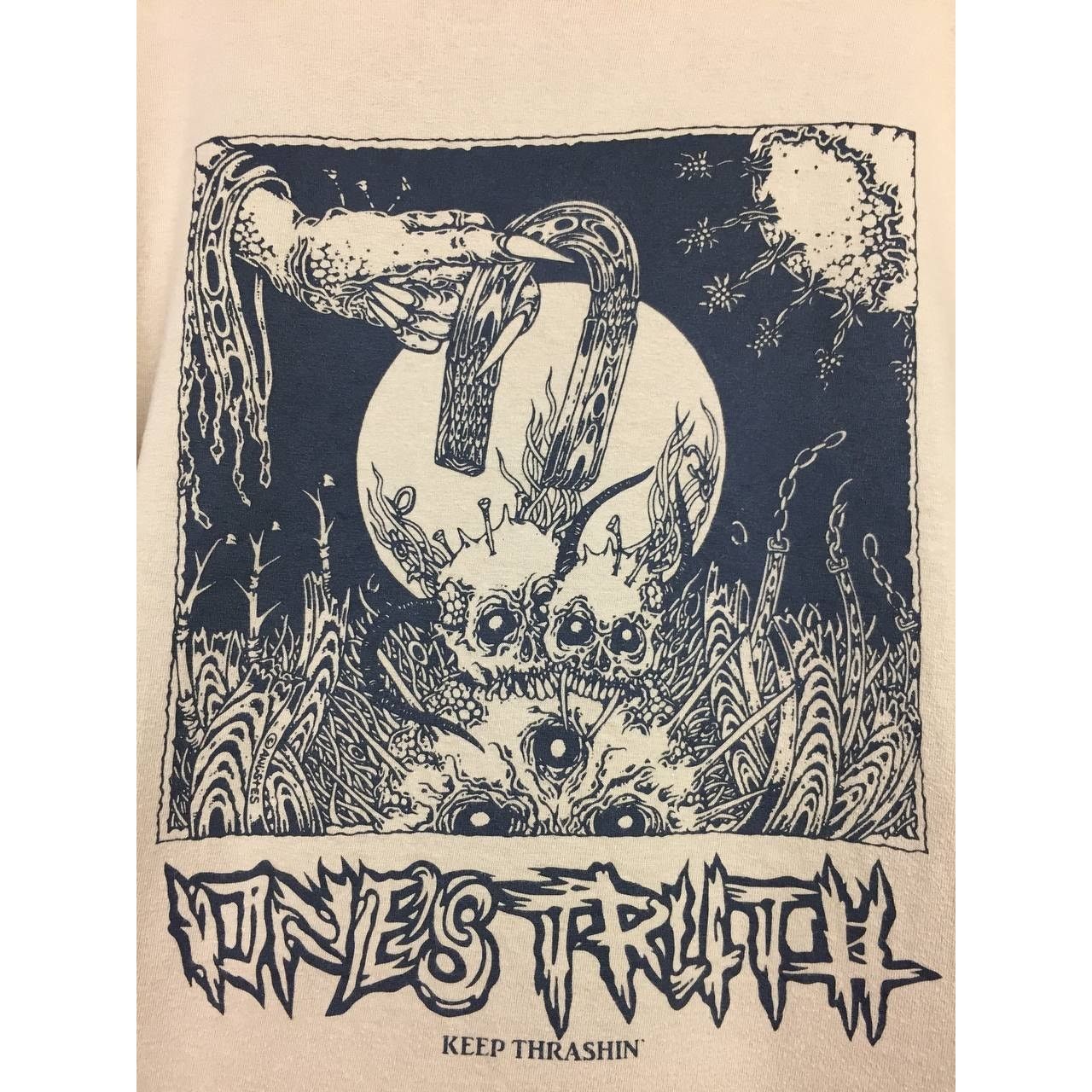 Band Tees × Japanese Brand One's Truth Japanese Metal & Punk Band Keep Thrashin' Tee Size US XXL / EU 58 / 5 - 4 Thumbnail