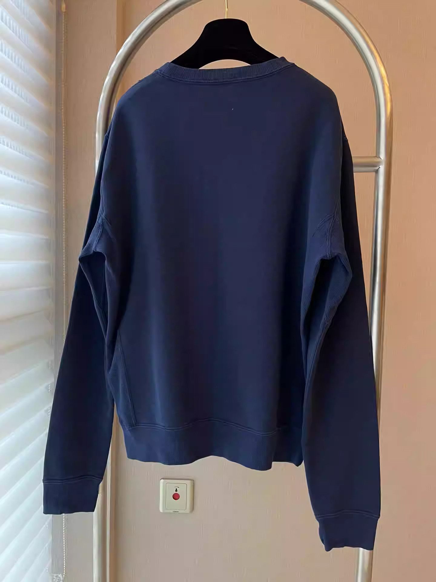 Saint Laurent Paris Saint Laurent Navy Fleece Sweatshirt-2505 Size US S / EU 44-46 / 1 - 2 Thumbnail