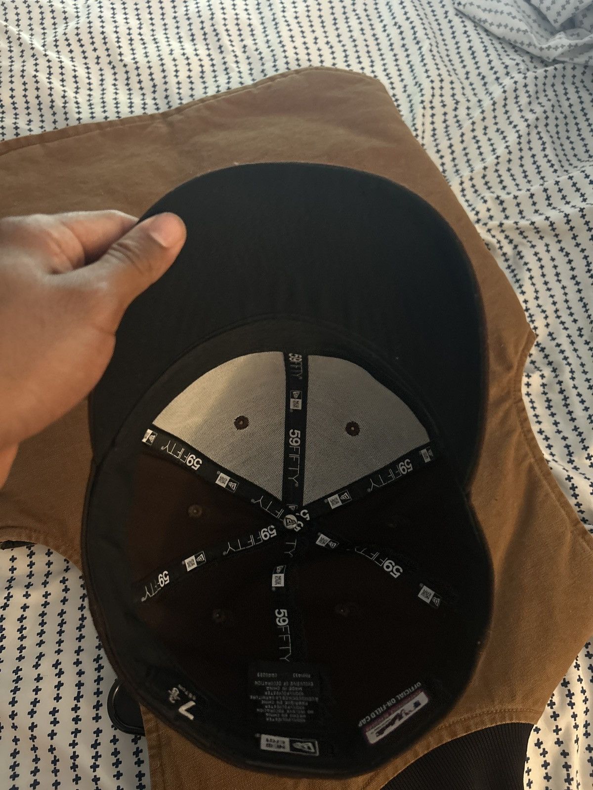 New Era New Era 7 3/8 Padres Hat- Dark Brown Size ONE SIZE - 4 Thumbnail