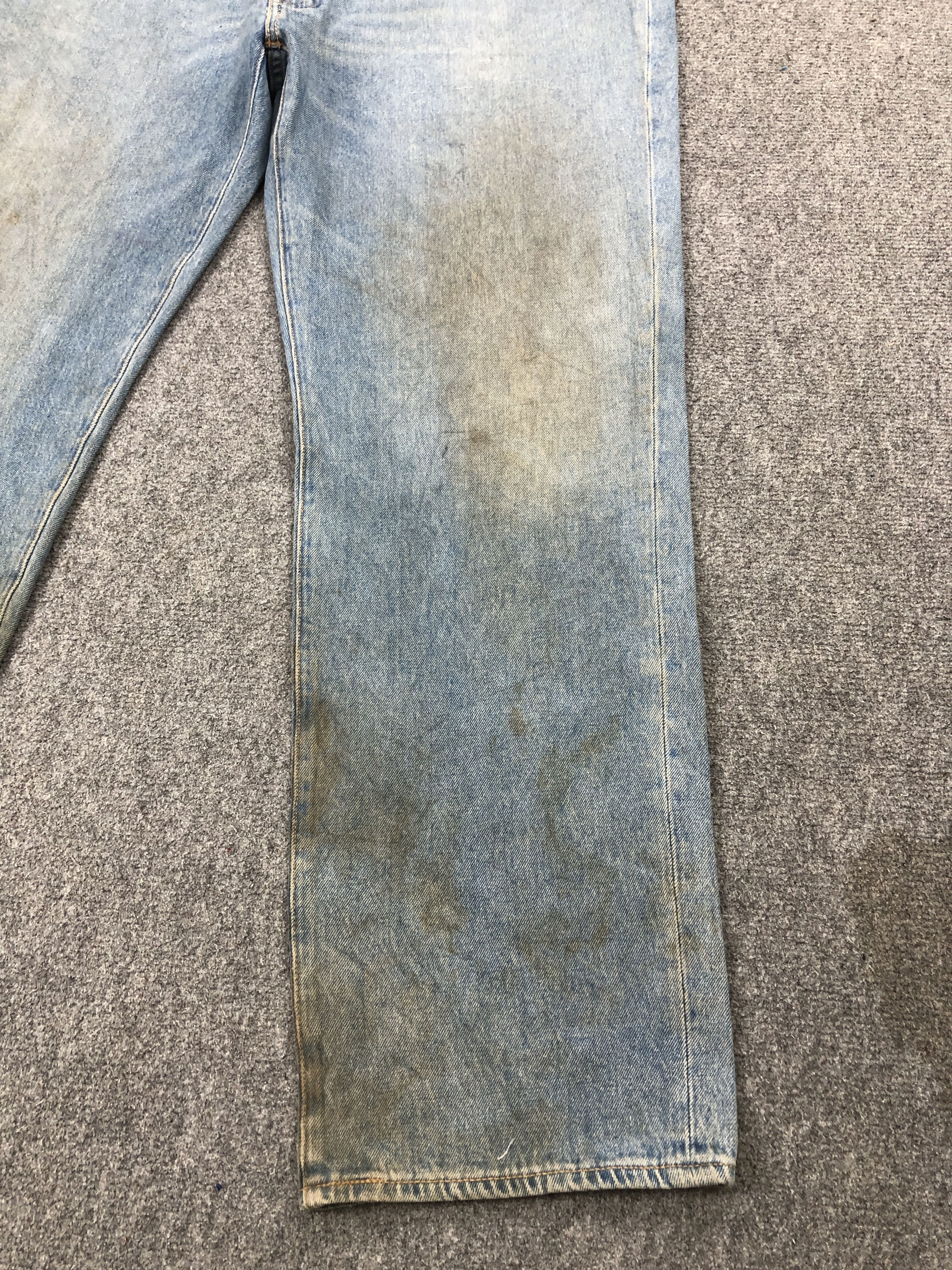 Levi's Dirty Faded Blue Vintage Levi's 541 Jeans DP2254 Size US 43 - 8 Thumbnail