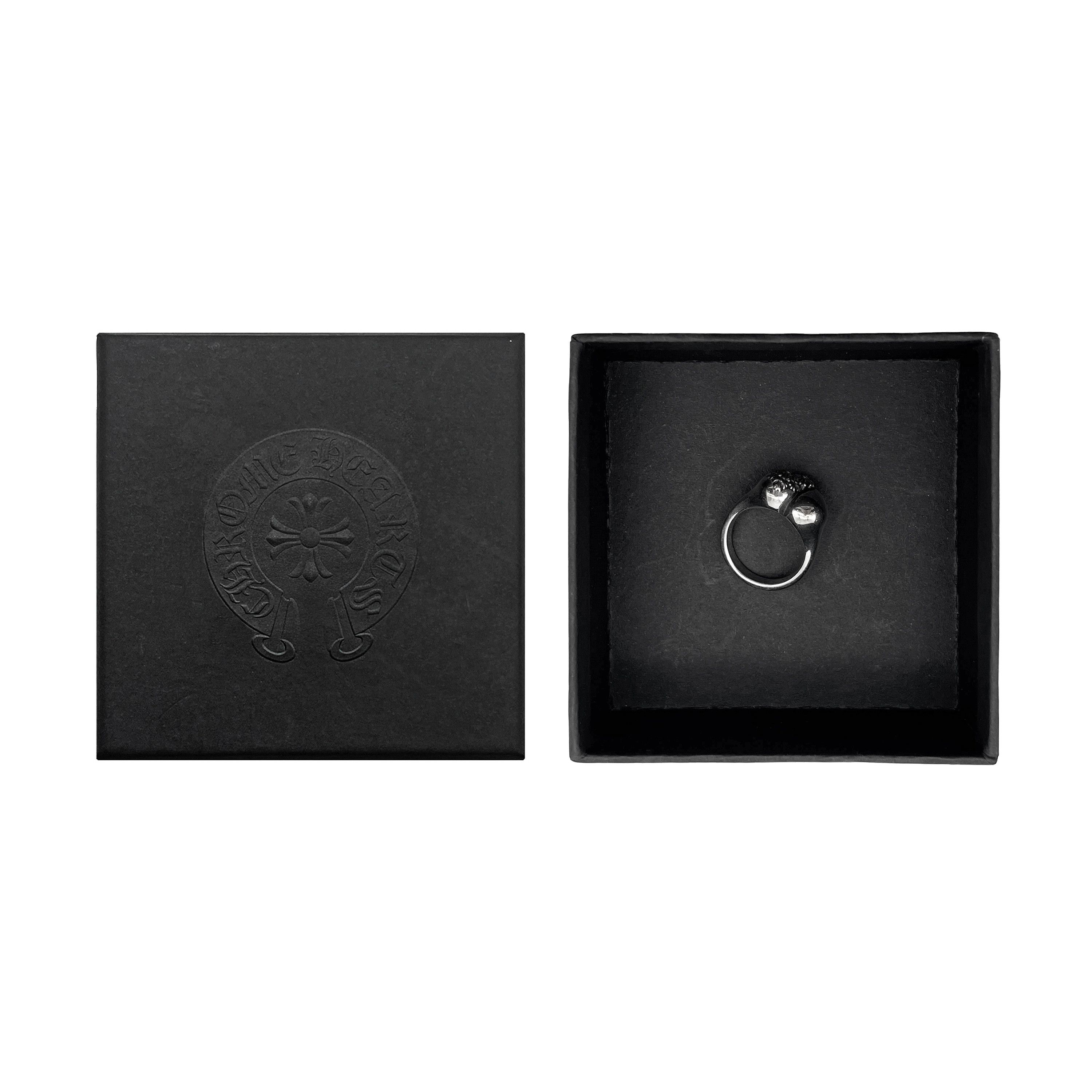 Chrome Hearts Chrome Hearts Silver R.l.P Heart Cemetery Ring Size ONE SIZE - 4 Thumbnail