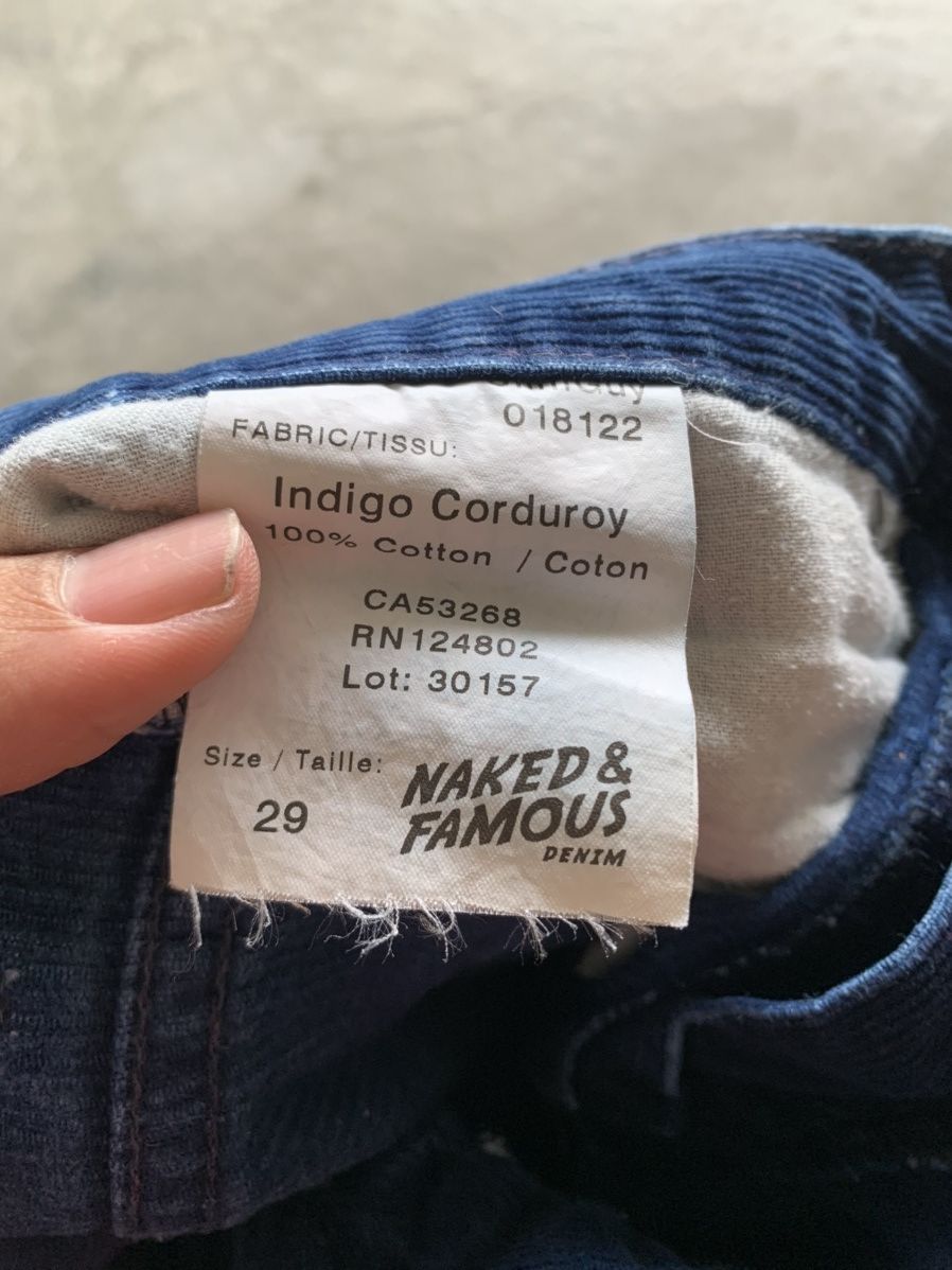 Naked & Famous naked and famous corduroy pant classic cut Size US 30 / EU 46 - 6 Thumbnail