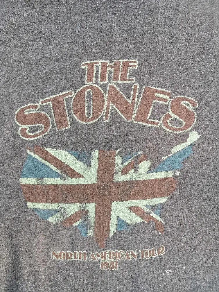 Band Tees Band Tee The Stones North America Tours 1981 Tshirt Size US XXL / EU 58 / 5 - 4 Thumbnail