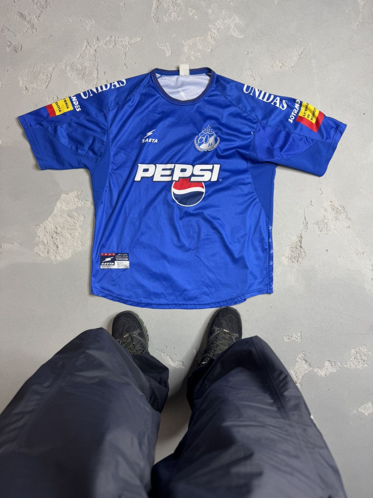 Vintage Millonarios 2005-2006 Home Jersey Size US L / EU 52-54 / 3 - 1 Thumbnail