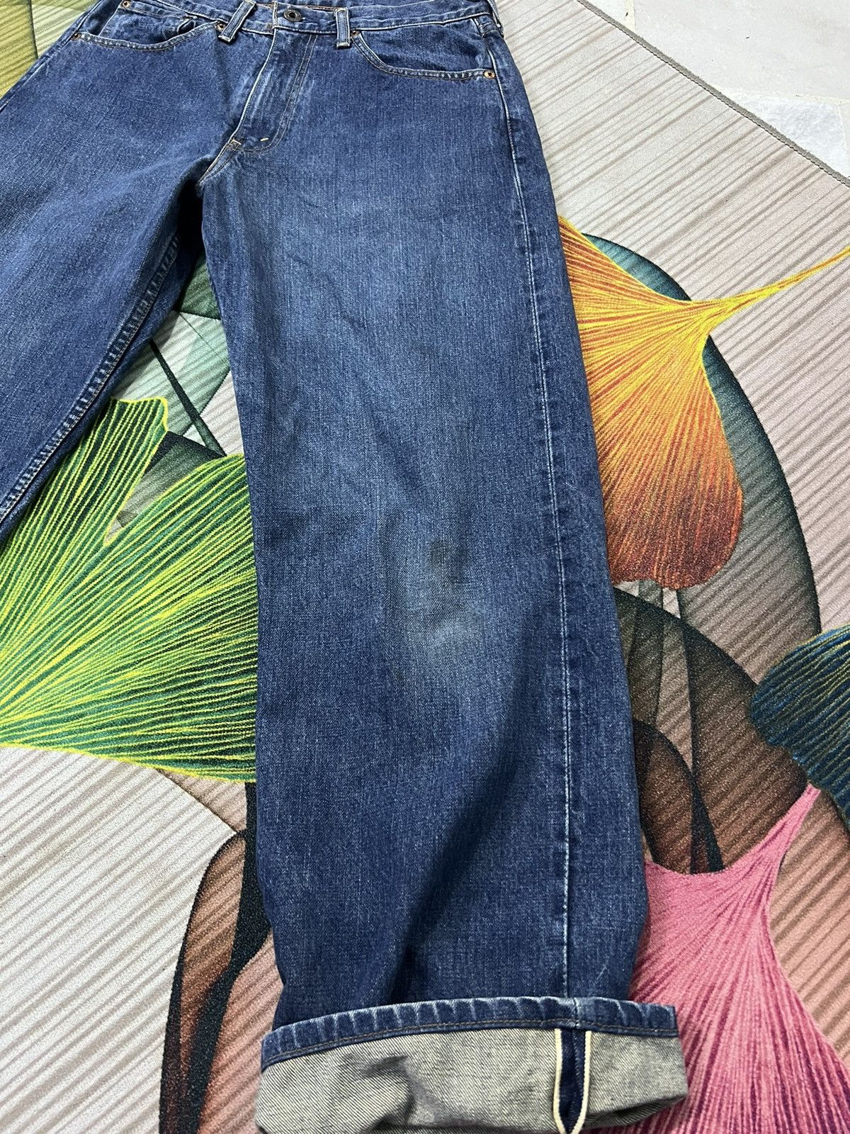 Levi's Vintage Levi’s 504 Selvedge Denim Pants Very Rare Size US 30 / EU 46 - 6 Thumbnail