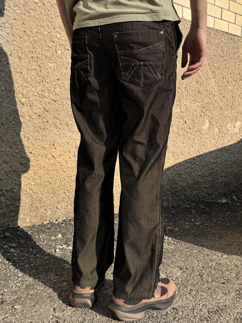 Designer Vintage Copeck Soft Velvet Pants Trousers Y2K Size US 34 / EU 50 - 7 Thumbnail