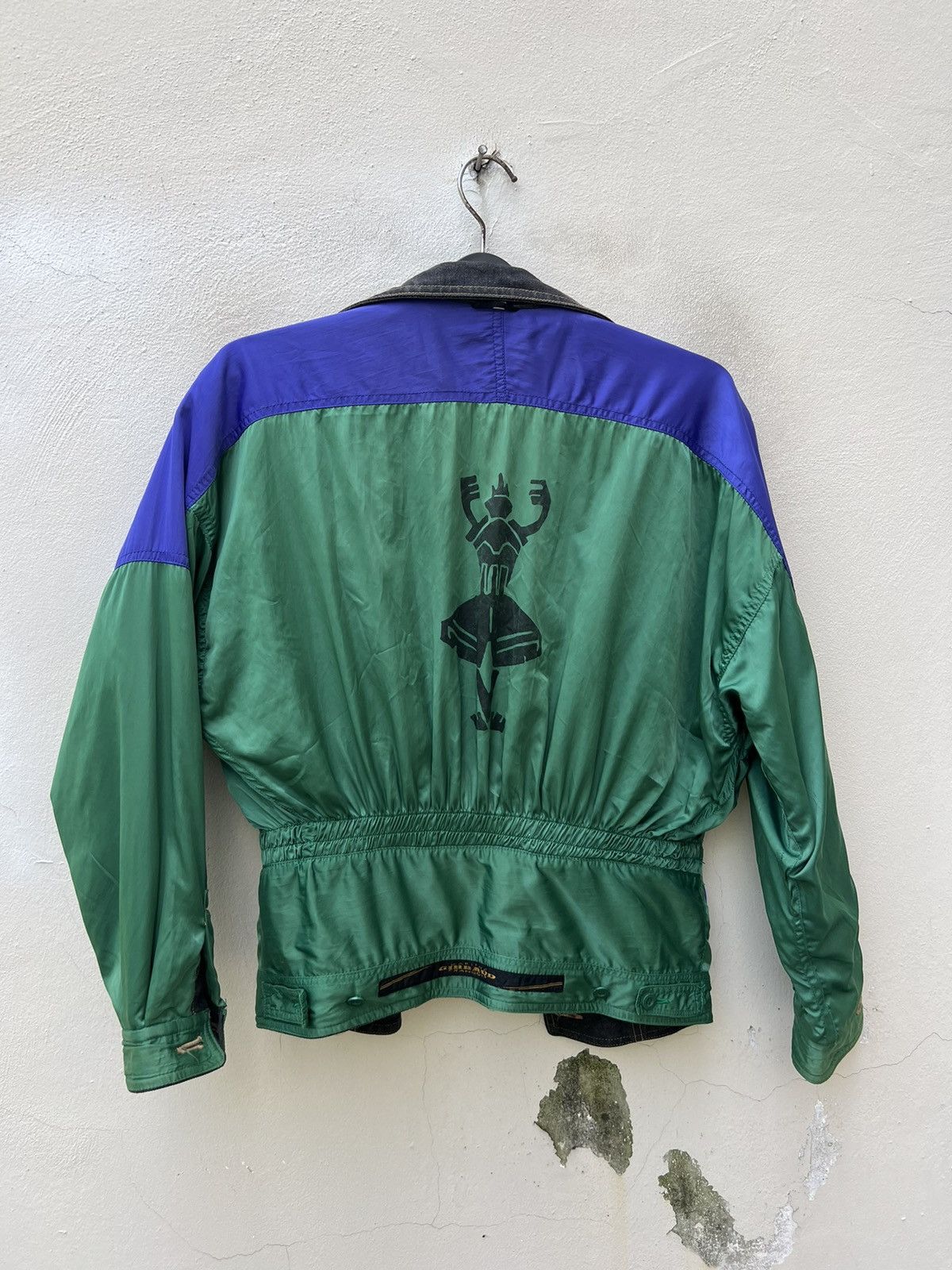 Marithe + Francois Girbaud × Vintage Vintage 90s MFG Reversible Denim Trucker Jacket Size US M / EU 48-50 / 2 - 13 Thumbnail