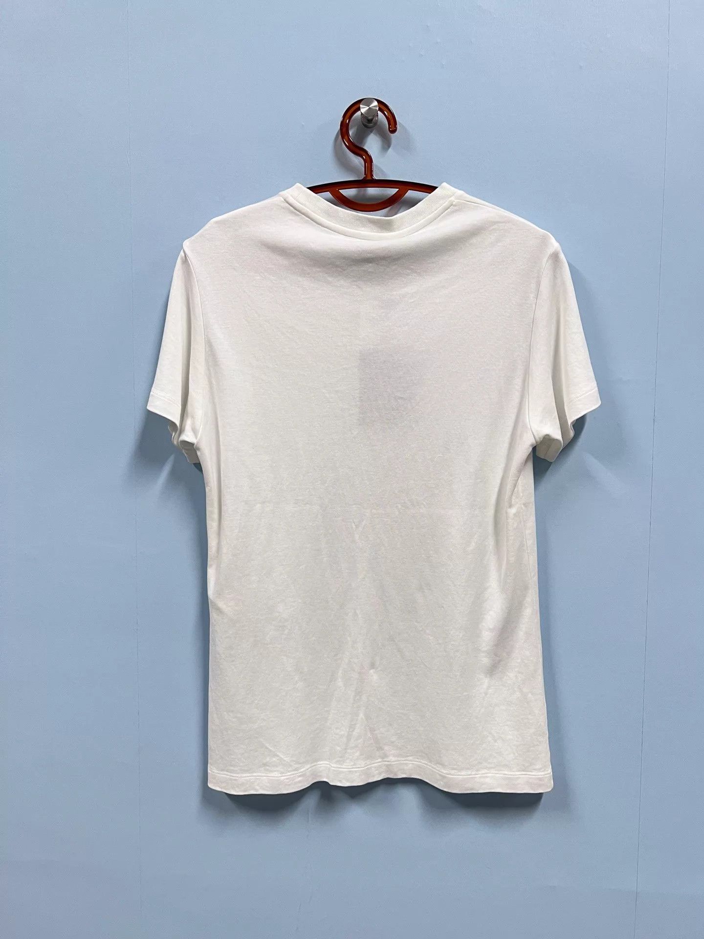 Louis Vuitton LV white logo embroidery chain short sleeve M Size M / US 6-8 / IT 42-44 - 3 Thumbnail