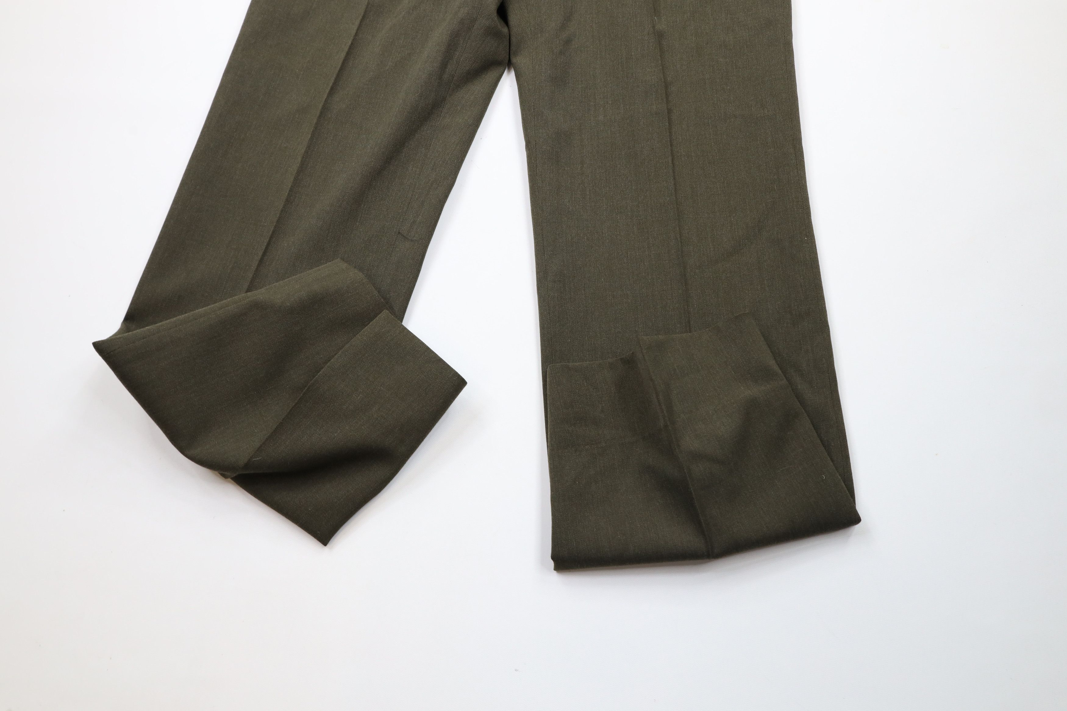 Vintage Vintage 90s Military Wide Leg Marine Corp Trousers Pants USA Size US 32 / EU 48 - 5 Thumbnail