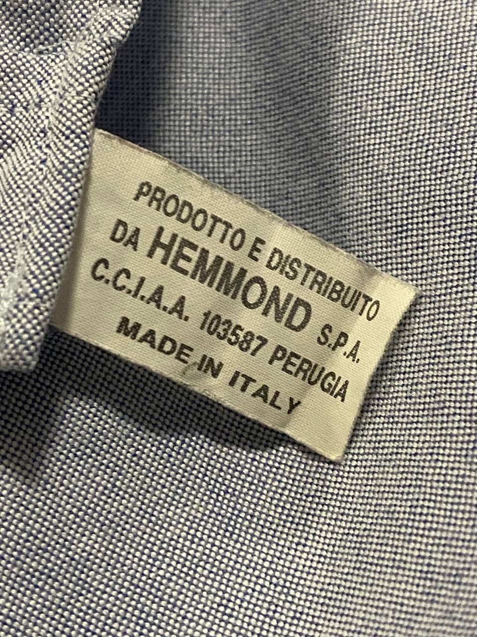 Valentino Vintage Valentino Jeans Shirts Blue Italy Size: XL 52 Size US XL / EU 56 / 4 - 5 Thumbnail