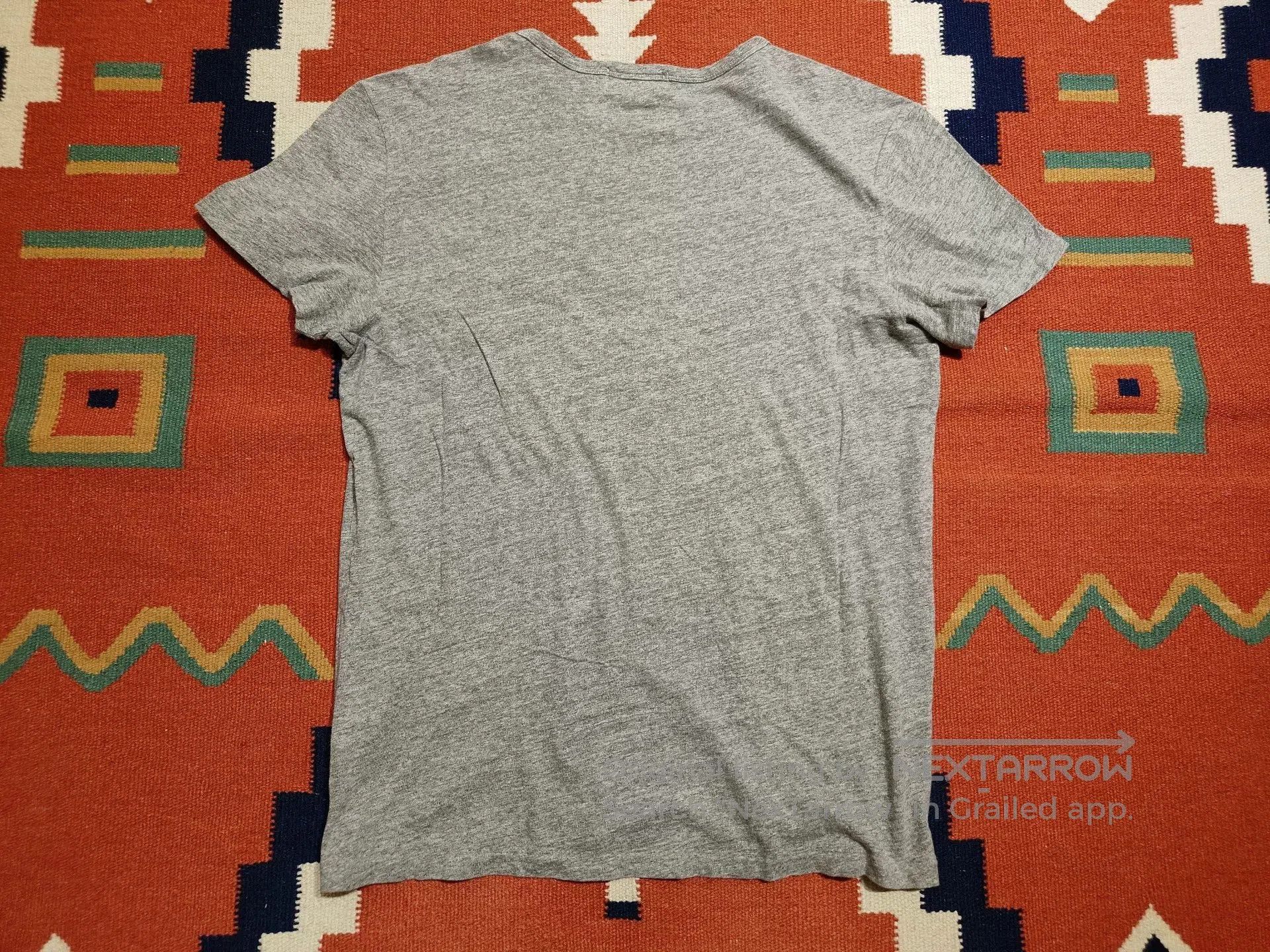 RRL Ralph Lauren Vintage RRL Military T-Shirt in Gray. Size US M / EU 48-50 / 2 - 5 Thumbnail