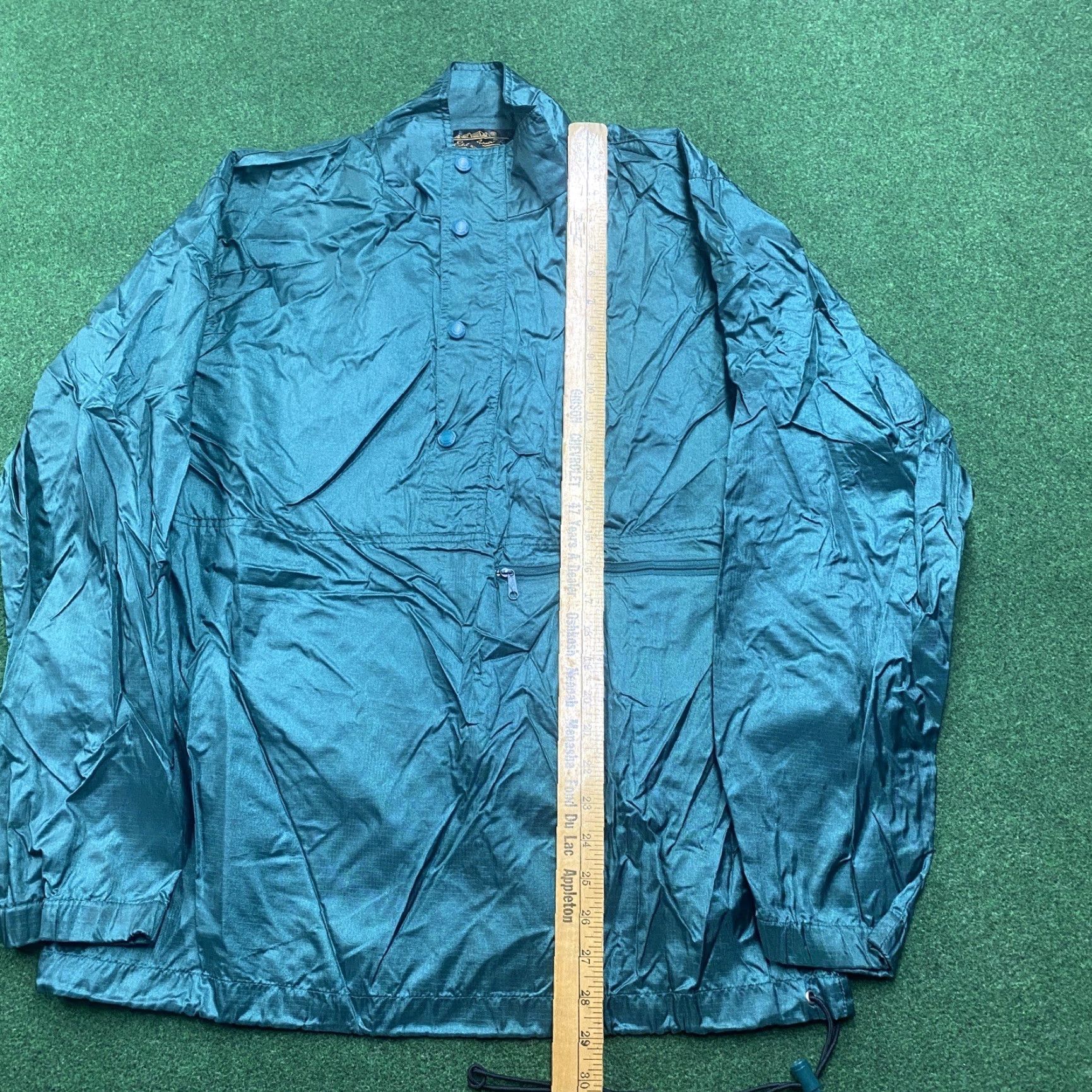 Eddie Bauer VINTAGE Eddie Bauer Windbreaker Jacket Mens M Green 90S Anorak Pullover Coat Jacket Windbreaker Green Eddie Bauer Mens M 90s Vintage Pullover Coat Size US M / EU 48-50 / 2 - 6 Thumbnail
