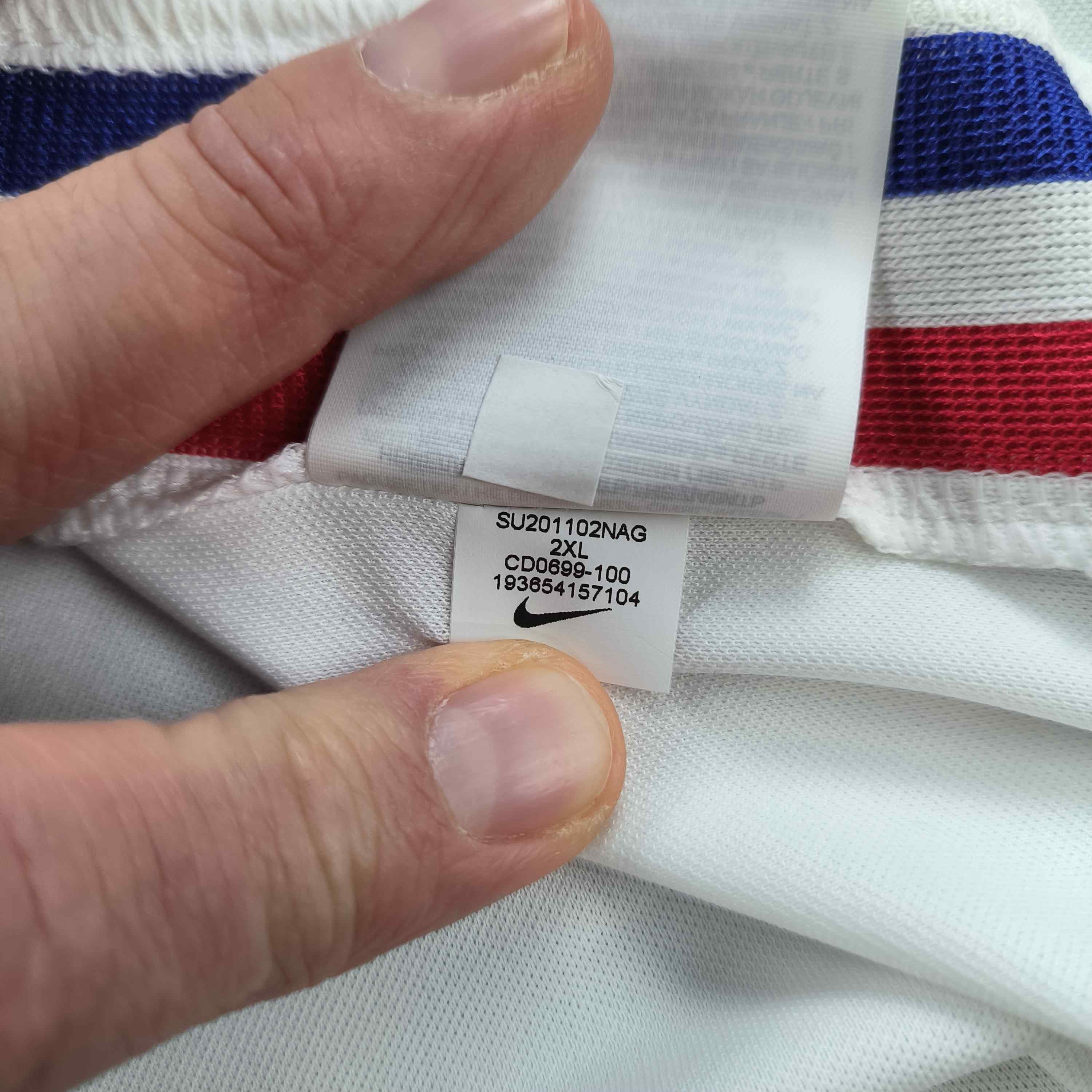 Nike NEW France 2020-22 Nike away Mbappe football jersey size XXL Size US XXL / EU 58 / 5 - 10 Thumbnail