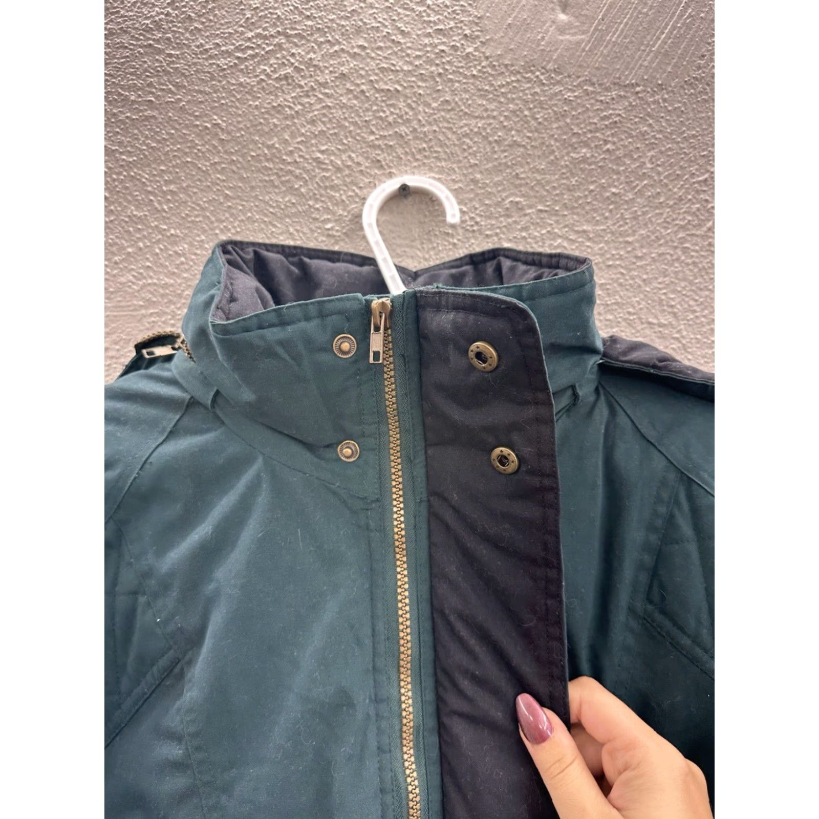 Doublet VINTAGE Brittania Mens Jacket Size Large Green Double Closure Insulated Mid-Length Jacket Size US L / EU 52-54 / 3 - 3 Thumbnail