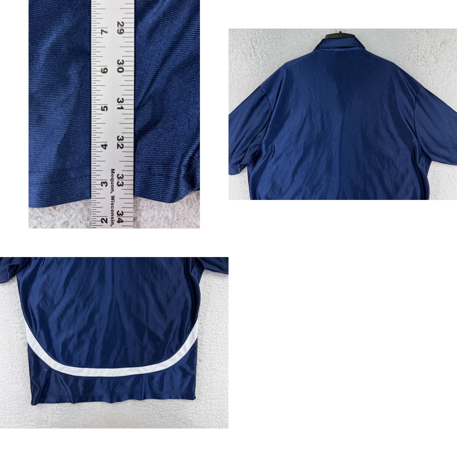 Vintage A4 Shirt Mens XL Blue Jersey Size US XL / EU 56 / 4 - 9 Thumbnail
