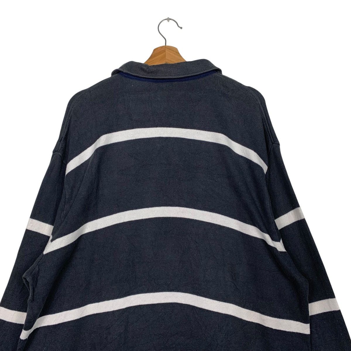 Canterbury of New Zealand Vintage Canterbury Of New Zealand Stripe Polo Rugby Sweater Size US XL / EU 56 / 4 - 9 Thumbnail