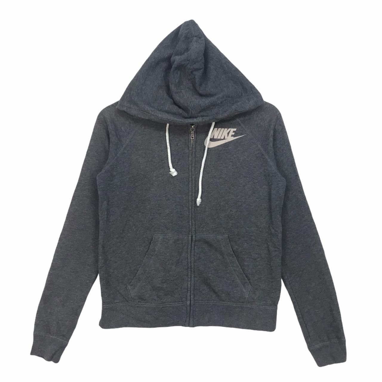 Vintage Vtg NIKE Sportswear Zip Up Hoodie Sweater Streetwear Size US M / EU 48-50 / 2 - 1 Thumbnail