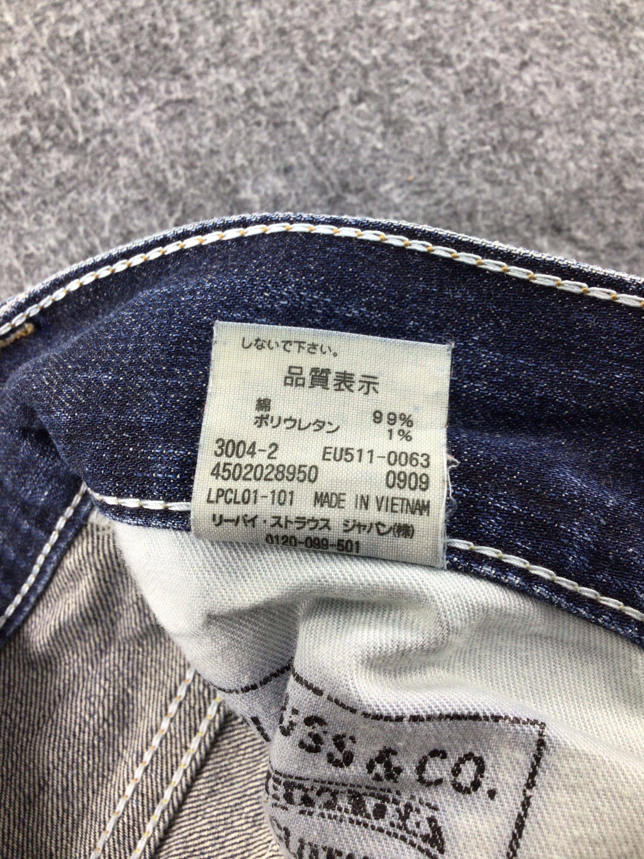 Levi's × Vintage Vintage Distress Levis 511 Jeans-JM475 Size US 31 - 10 Thumbnail