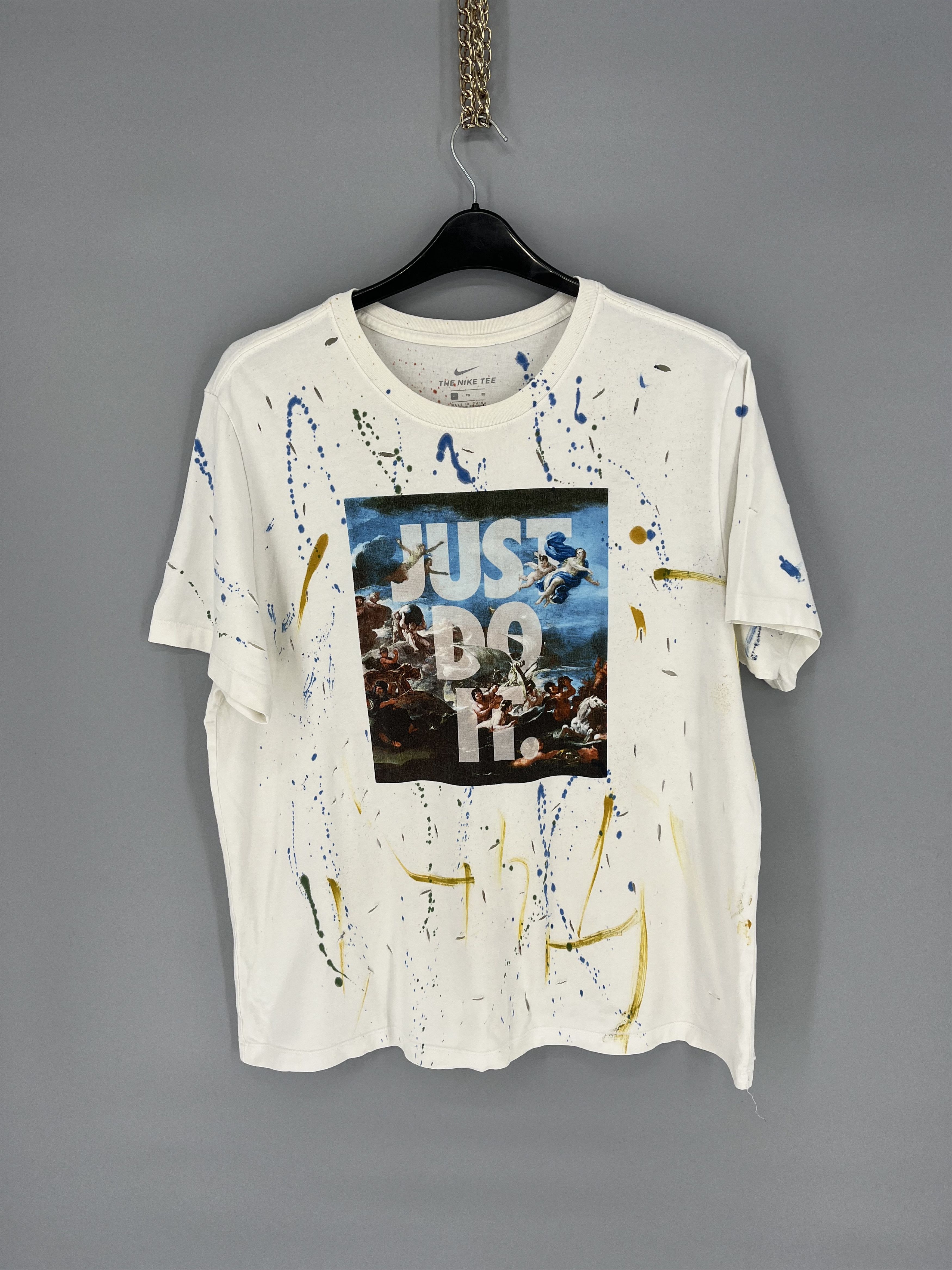 Nike Vintage Y2K Nike just do it T-Shirt custom Size US XL / EU 56 / 4 - 1 Thumbnail