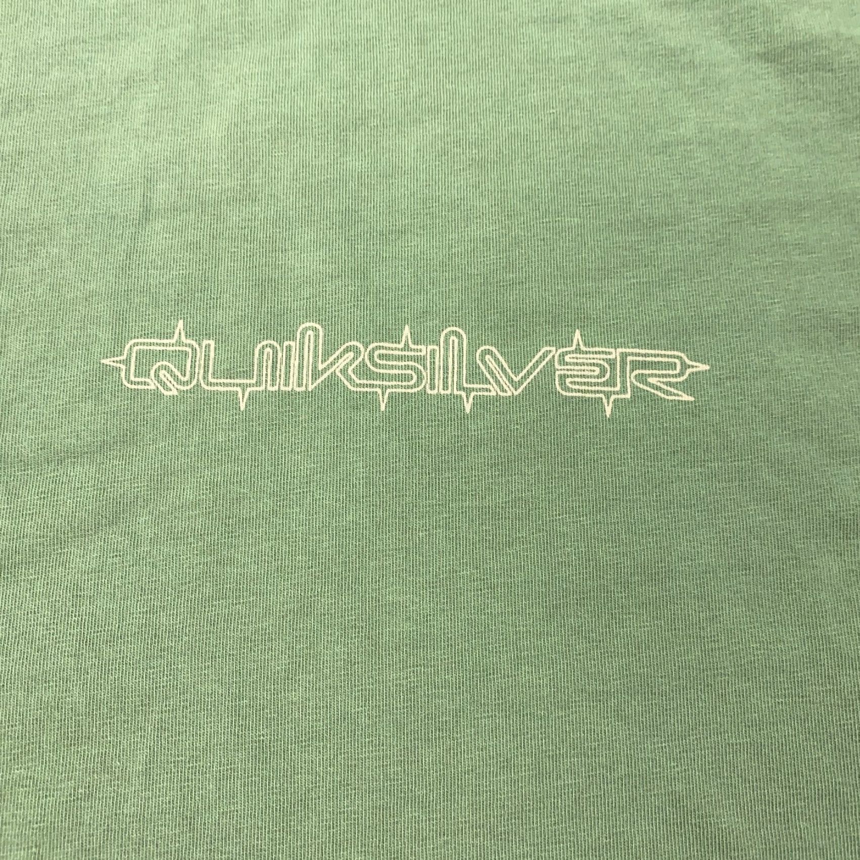 Quiksilver Quiksilver Shirt Men's Large Green Oversized Crew Neck Beach Tropical Size US L / EU 52-54 / 3 - 2 Thumbnail