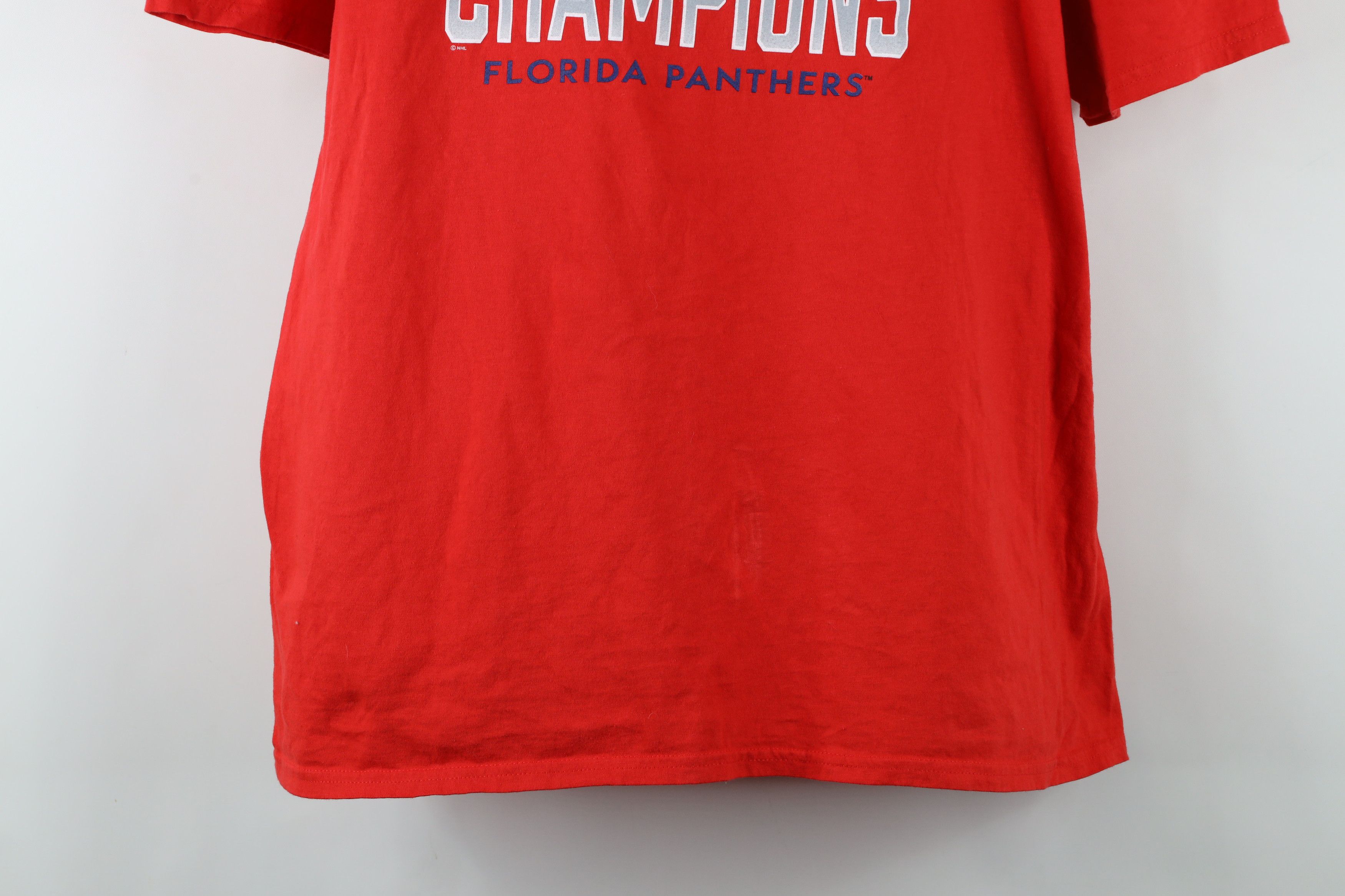 Vintage Fanatics 2024 Stanley Cup Champions Florida Panthers T-Shirt Size US XL / EU 56 / 4 - 3 Thumbnail