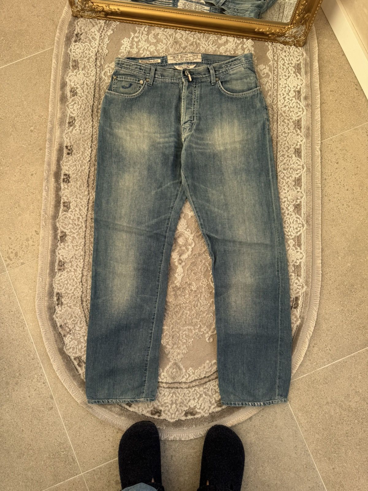 Jacob Cohen Jacob Cohen Jeans Size 34 baggy Blue Designer Made in Italy Size US 34 / EU 50 - 7 Thumbnail
