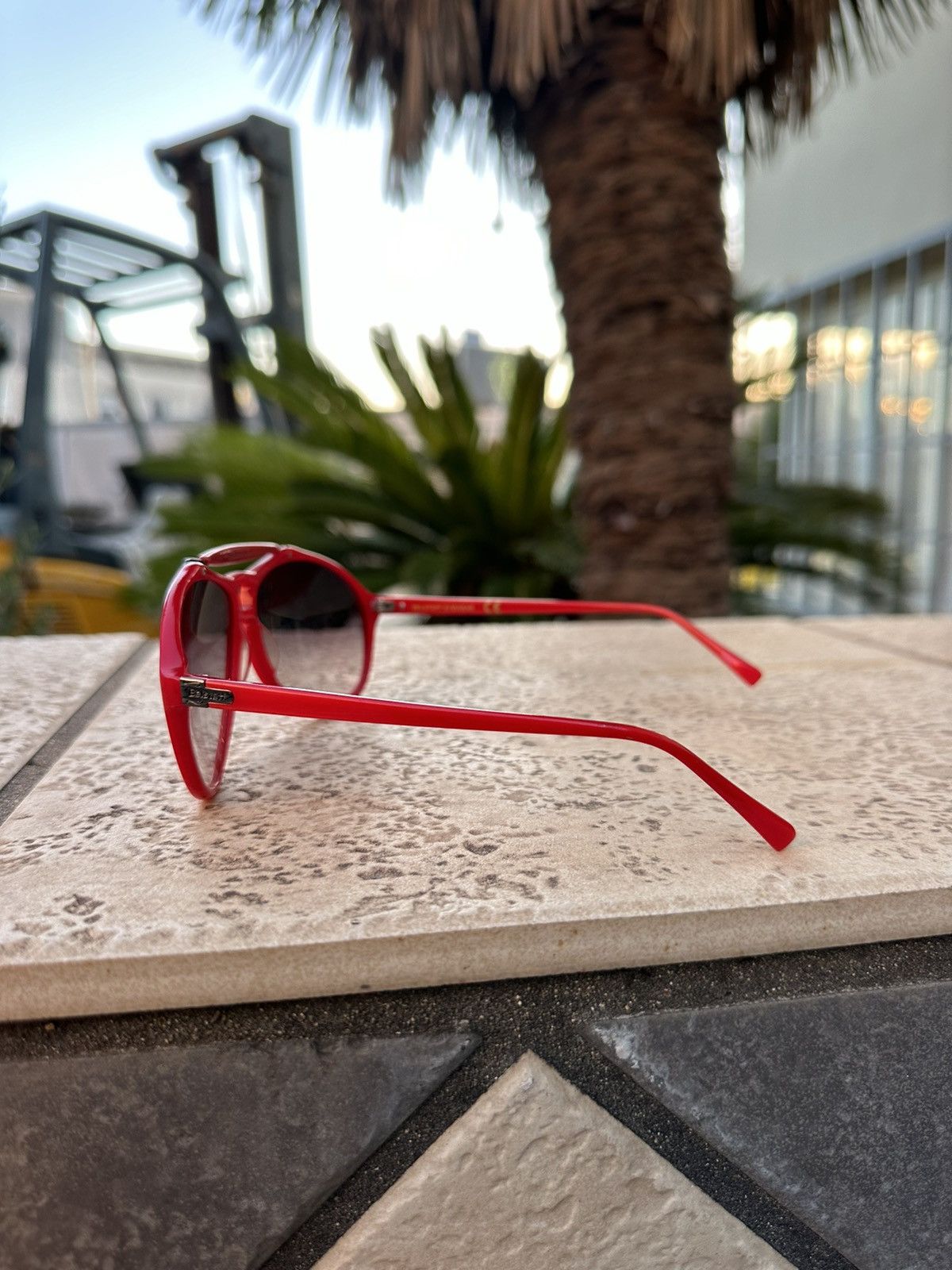 Belstaff Belstaff Sunglasses Red BS25 col.070 Size ONE SIZE - 4 Thumbnail