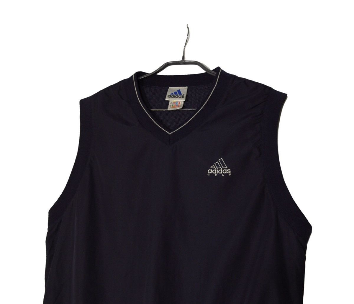 Adidas Adidas Vintage Golf Vest Mens Sz M Navy Size US M / EU 48-50 / 2 - 3 Thumbnail